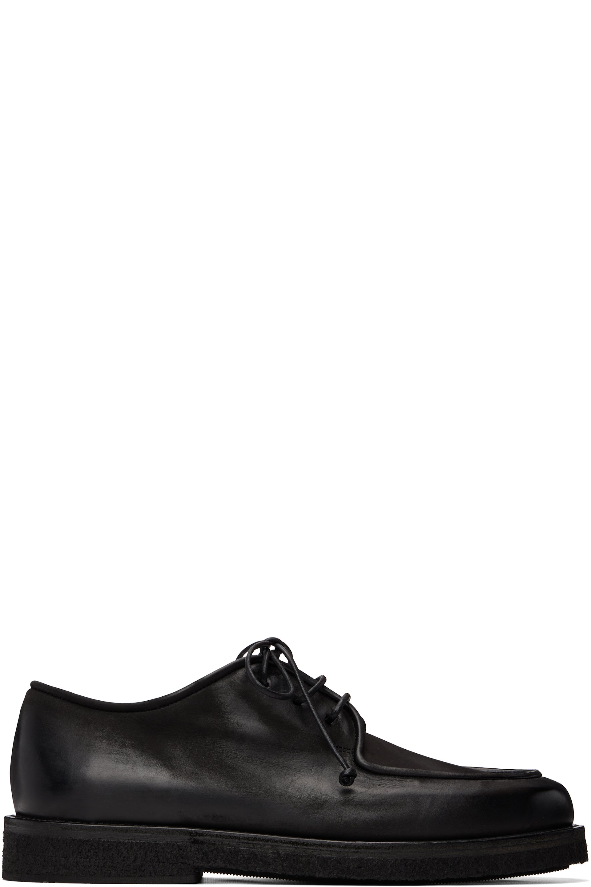 Marsèll - Black Moccar Leather Derbys