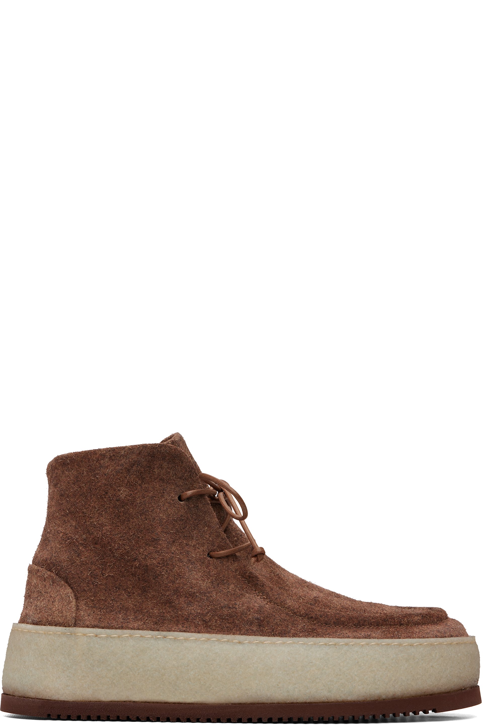 Marsèll - Brown Parapana Leather Ankle Boots