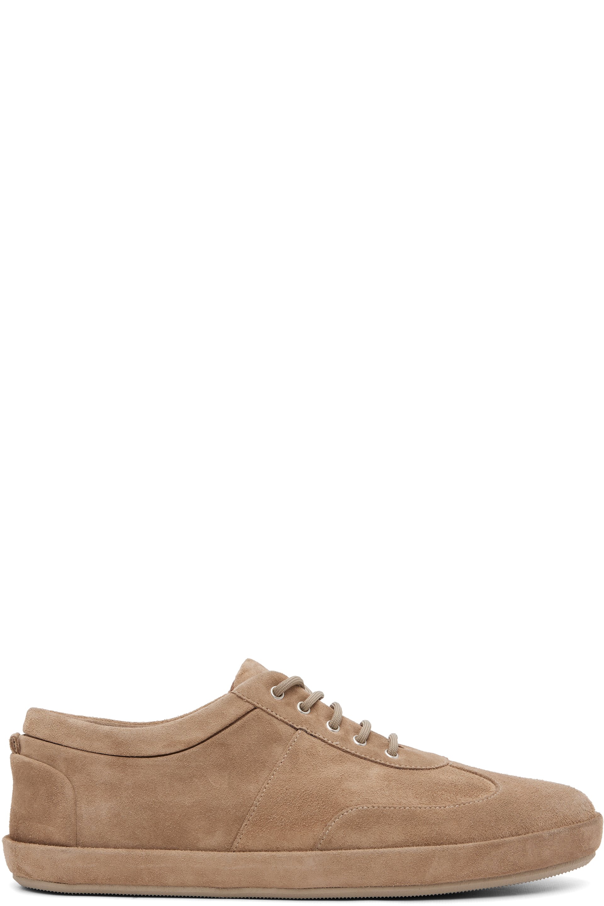 Marsèll - Beige Scatopelle Suede Sneakers
