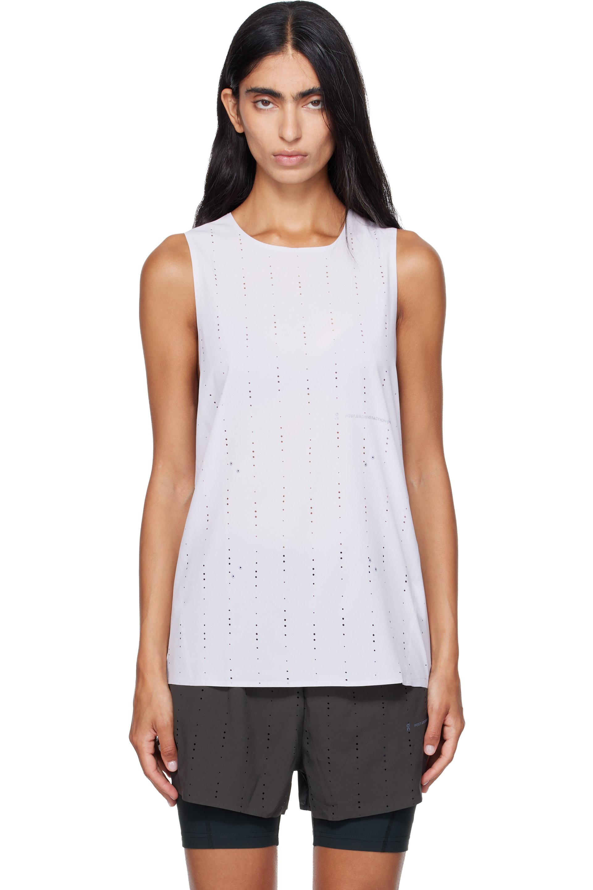 POST ARCHIVE FACTION (PAF) - Purple On Edition Singlet Tank Top