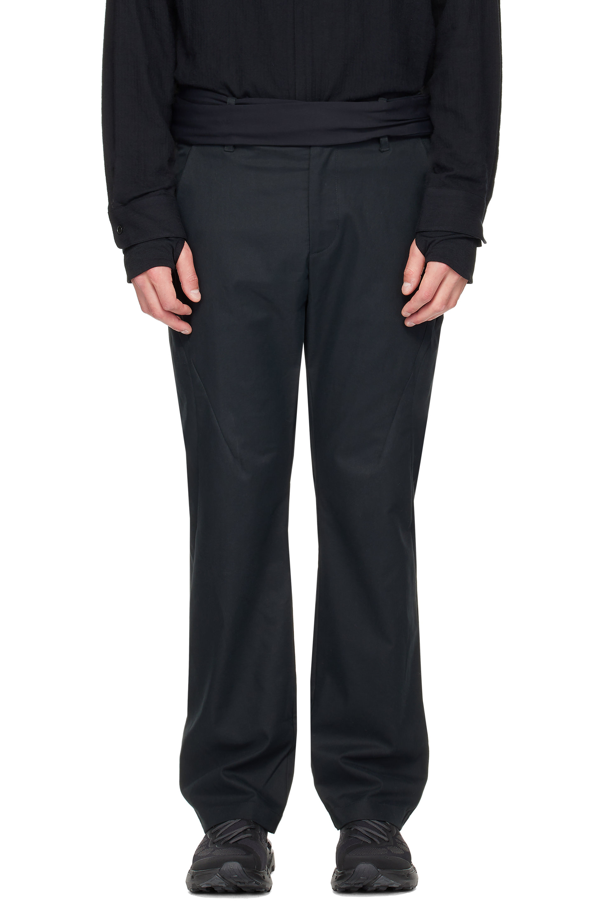 POST ARCHIVE FACTION (PAF) - Black Climber Trousers