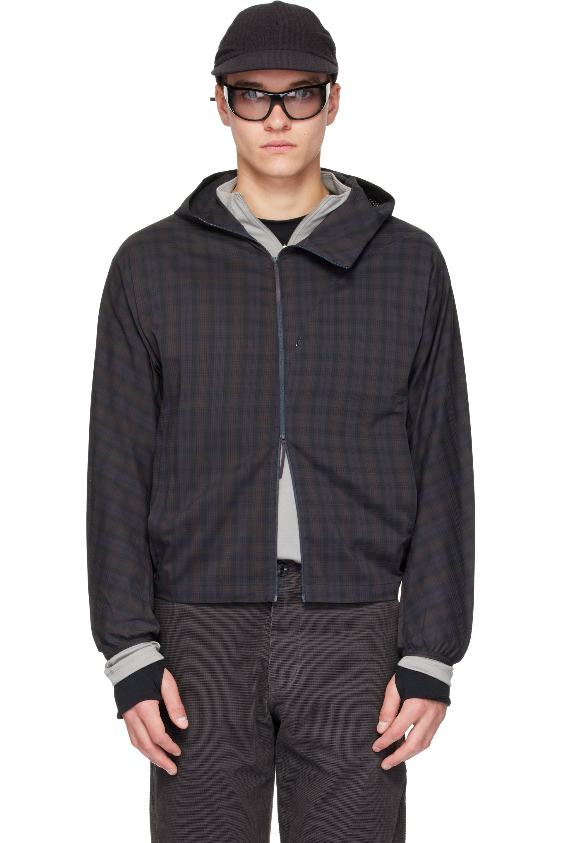 POST ARCHIVE FACTION (PAF) - Gray Runner Jacket