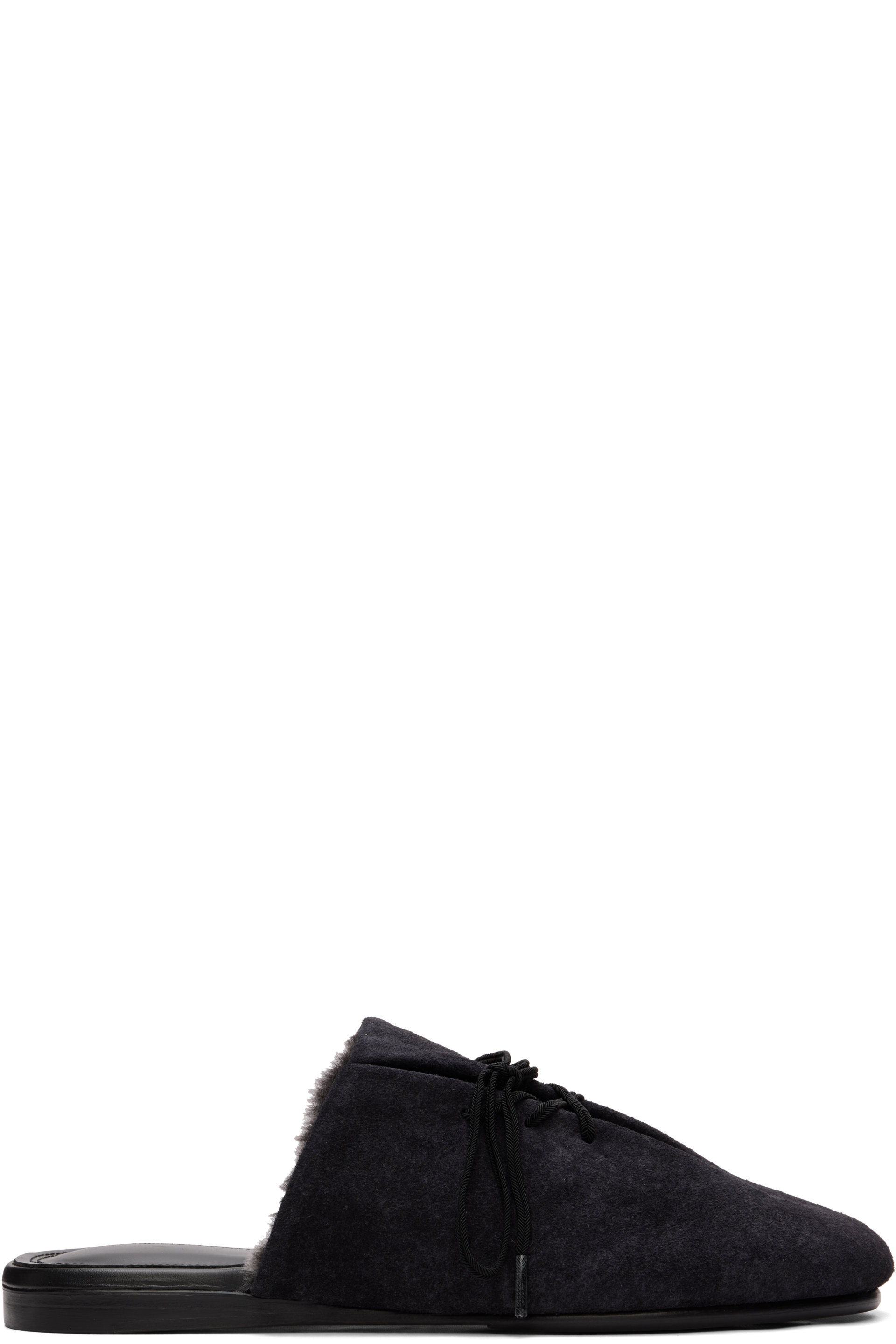 POST ARCHIVE FACTION (PAF) - Black Drifter Slip-On Loafers