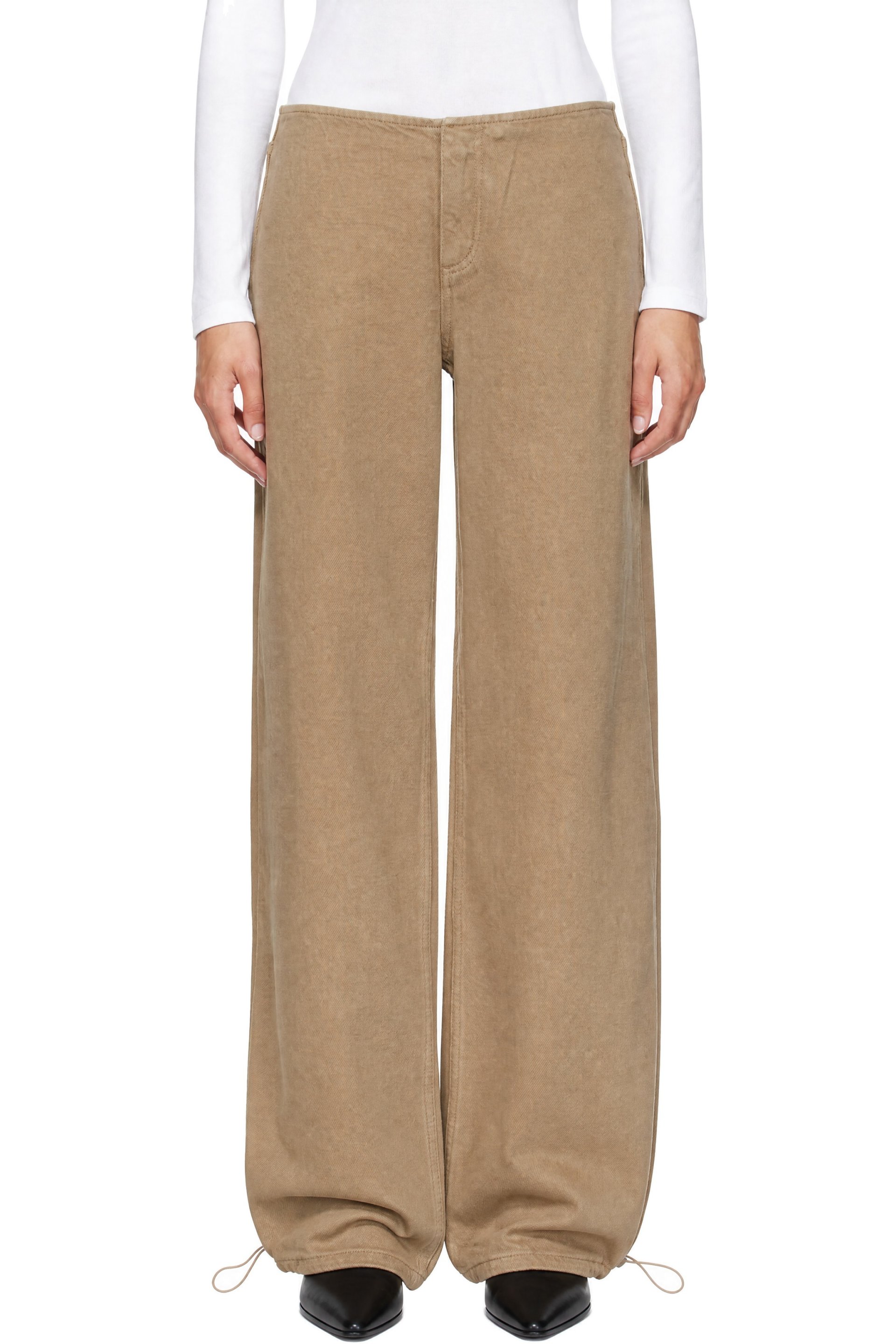 Still Here - Beige Sport Jeans