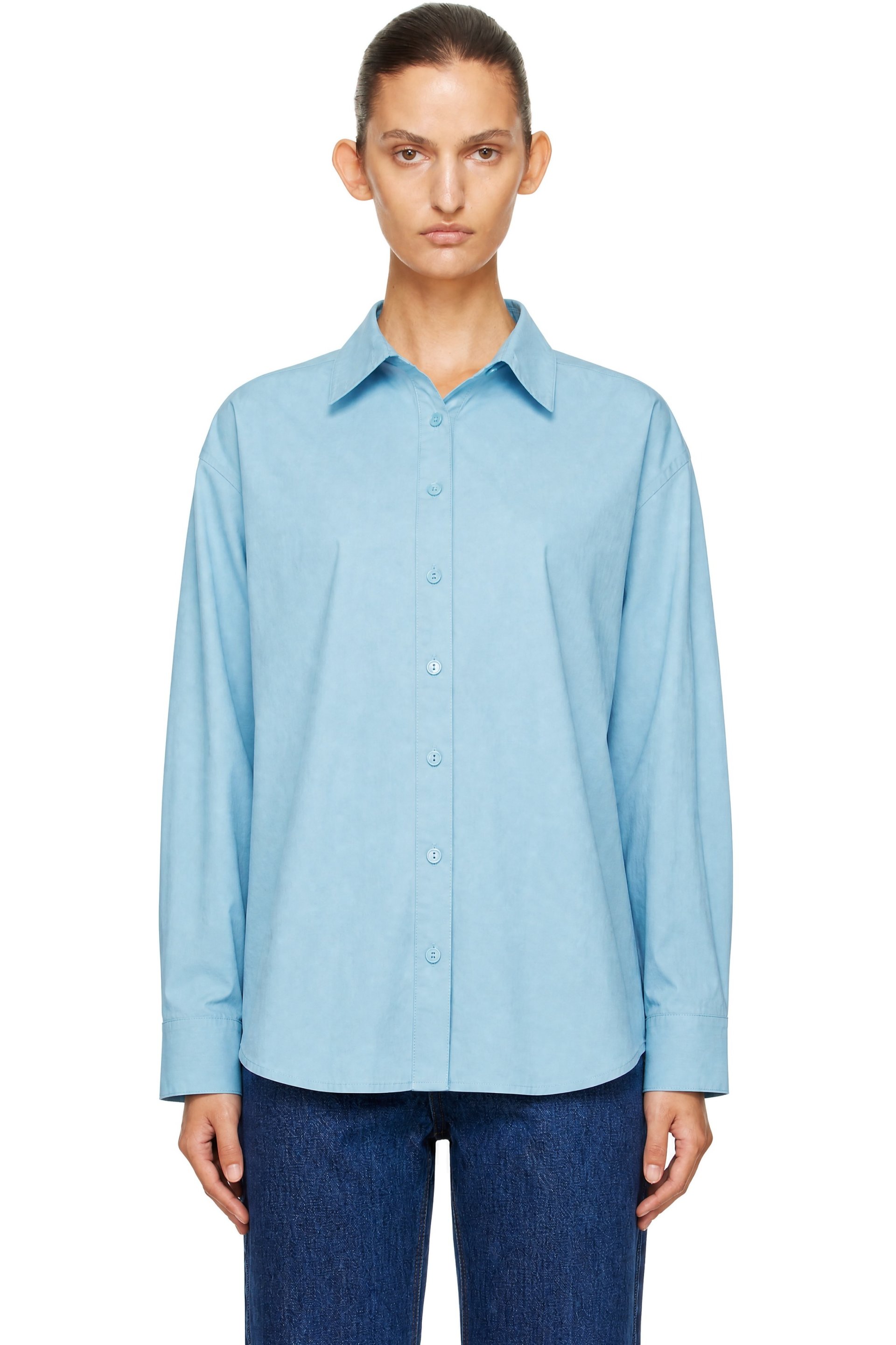 Still Here - Blue Madison Button Down Shirt