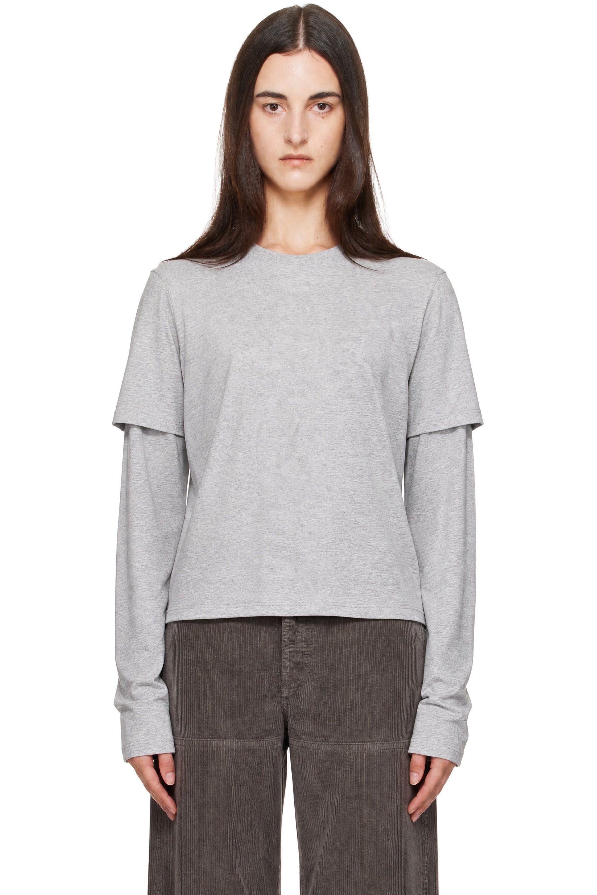 Still Here - Gray 2Tee Long Sleeve T-Shirt