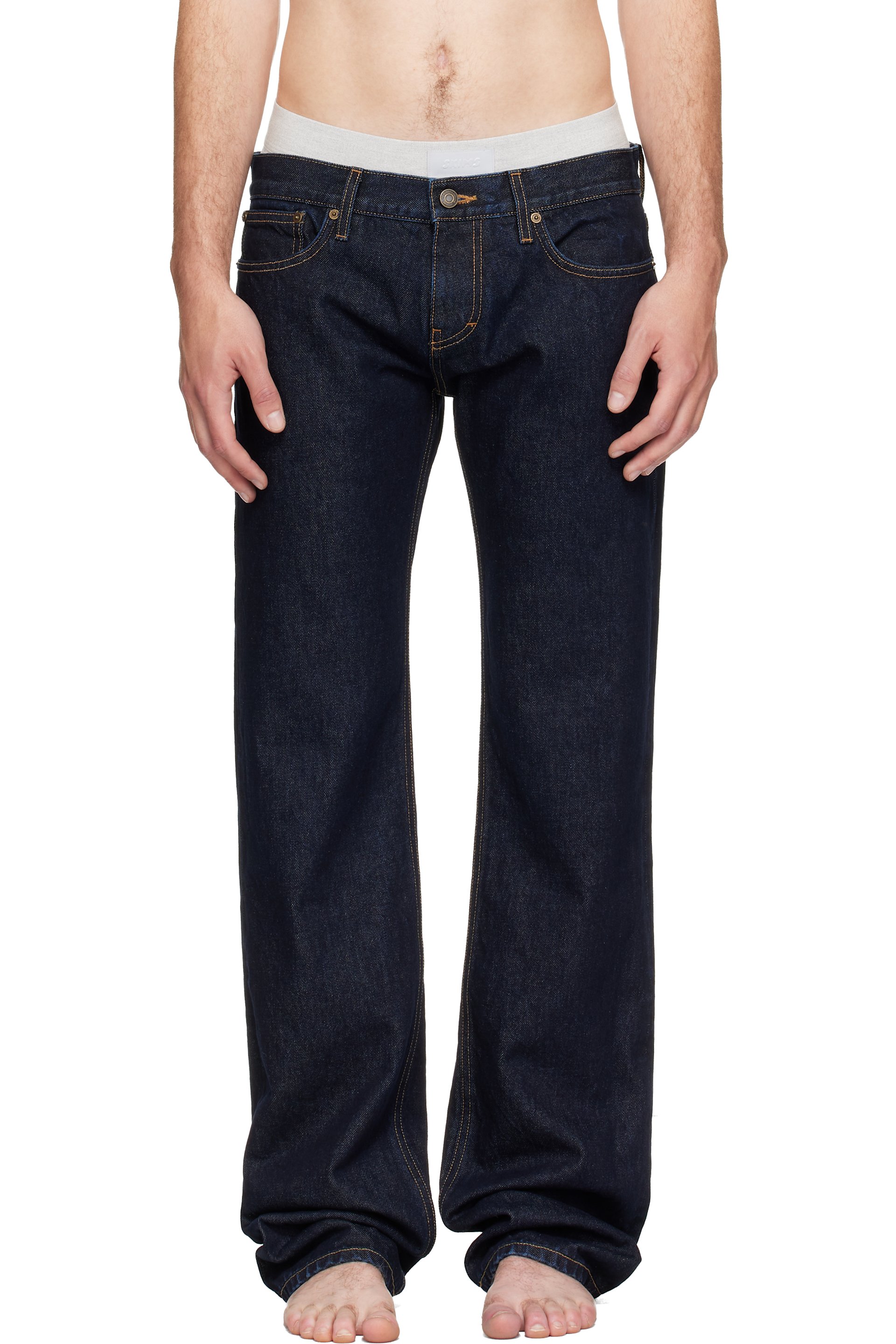 Raimundo Langlois - Indigo Slim Straight Jeans