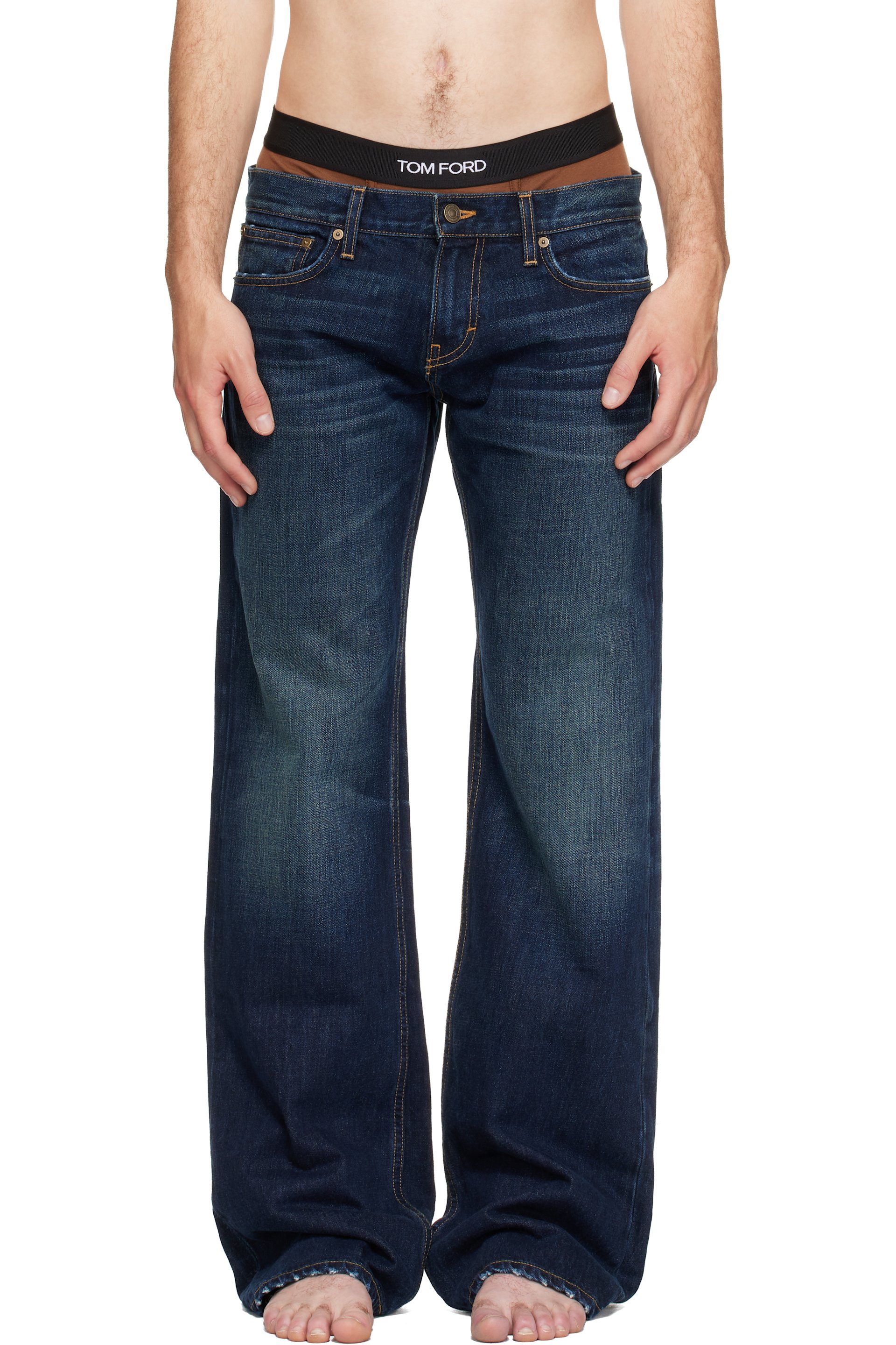 Raimundo Langlois - Blue Bootcut Jeans