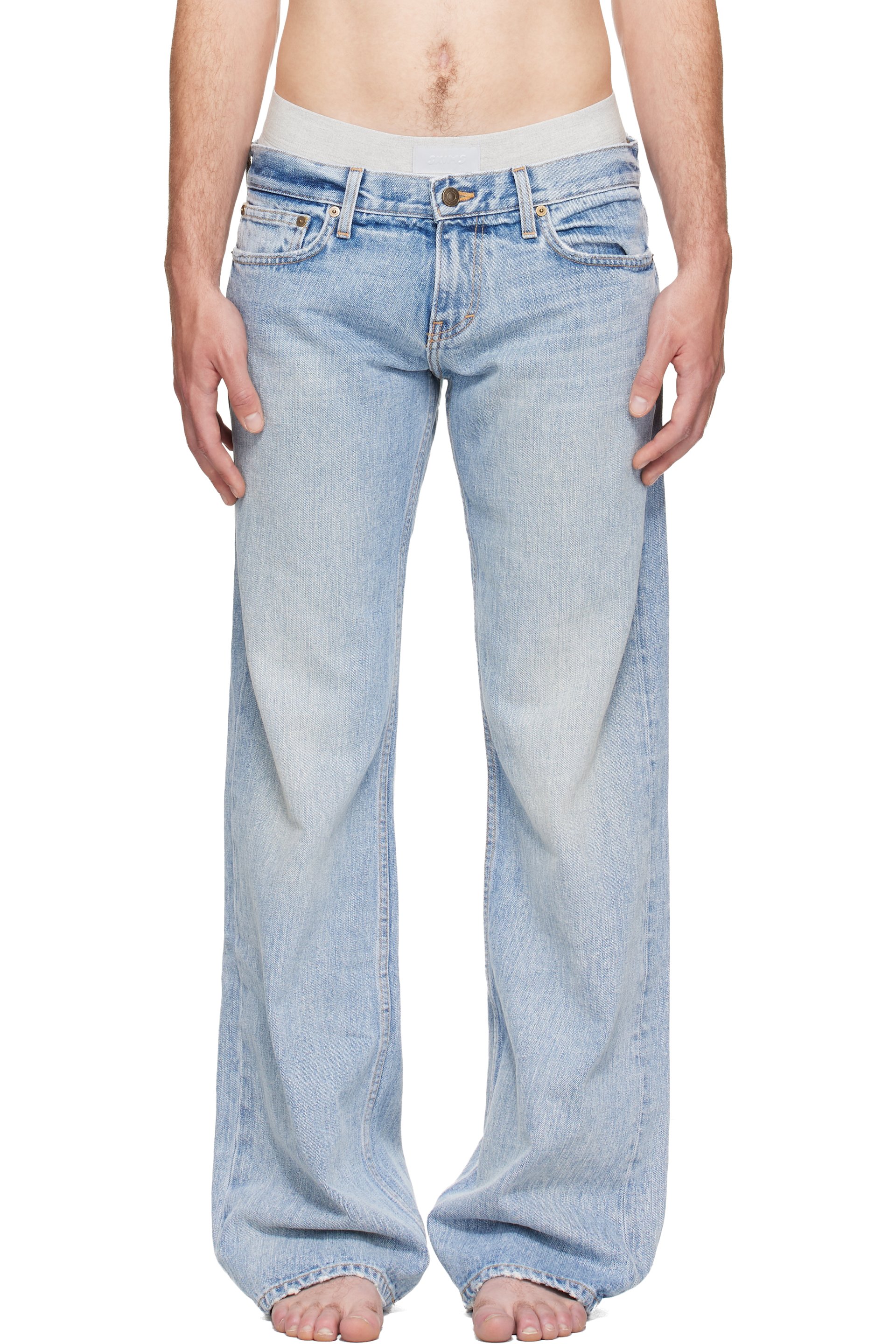 Raimundo Langlois - Blue Bootcut Jeans