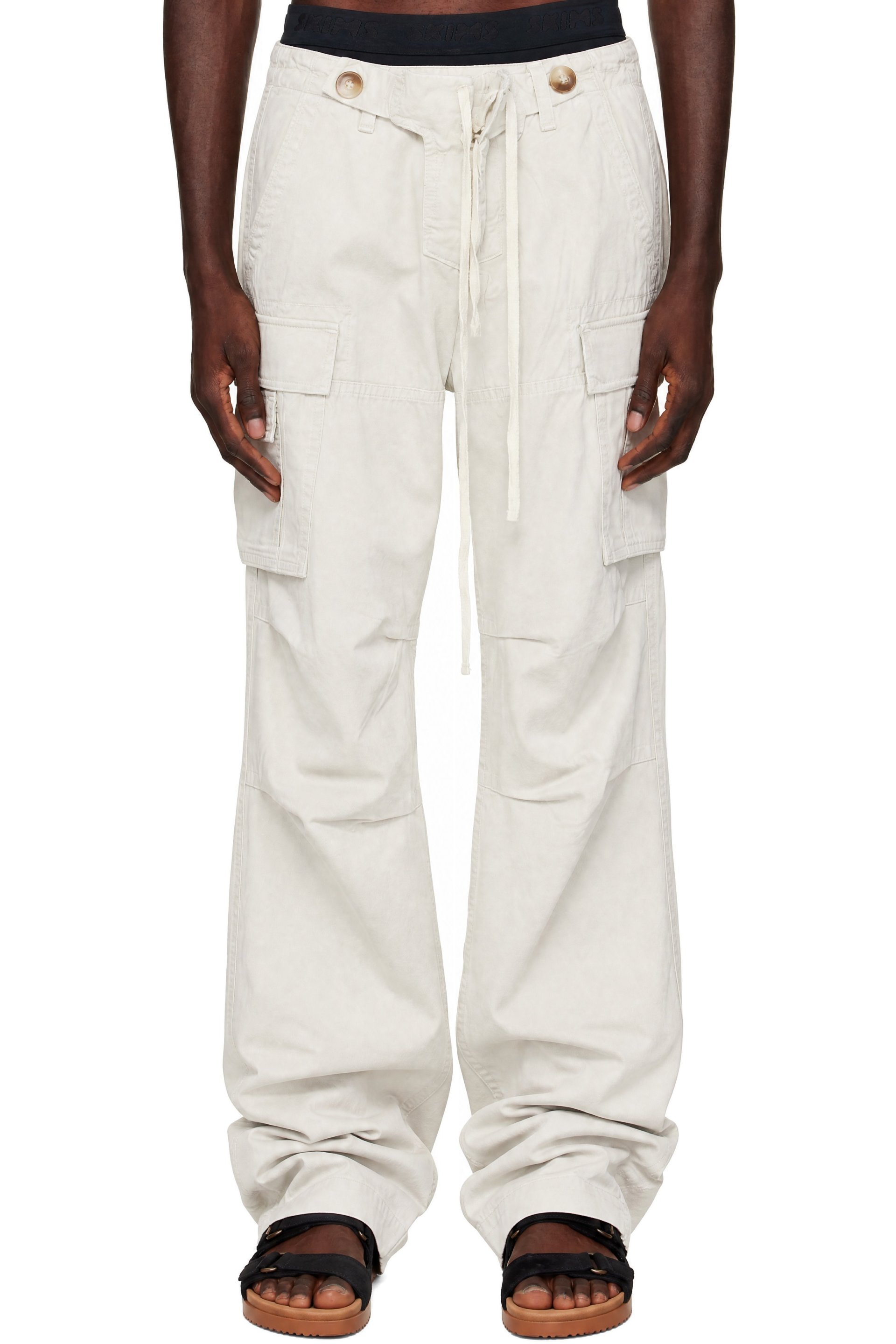 Raimundo Langlois - Off-White Double Fly Cargo Pants