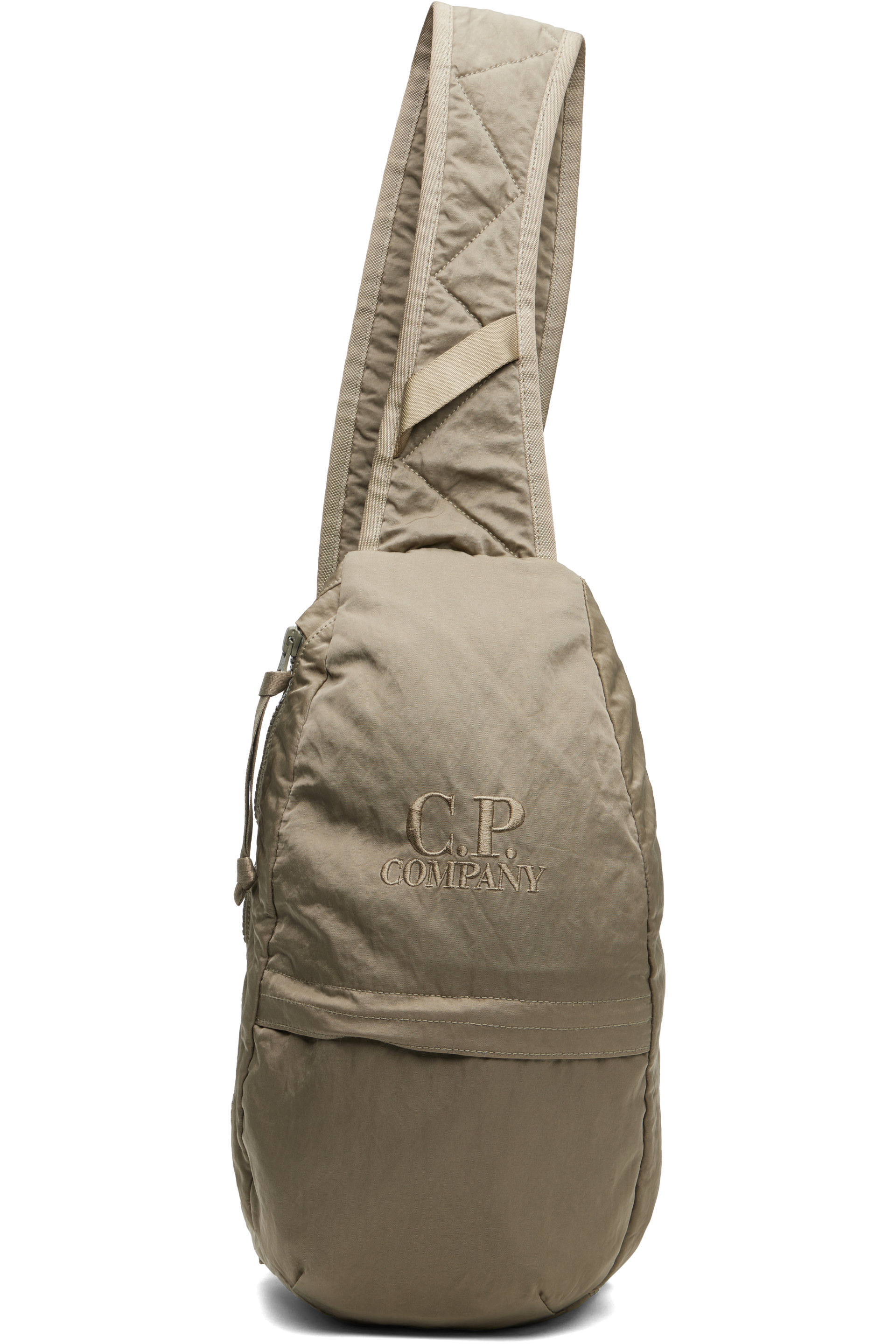 C.P. Company - Green Nylon B Lens Crossbody Bag