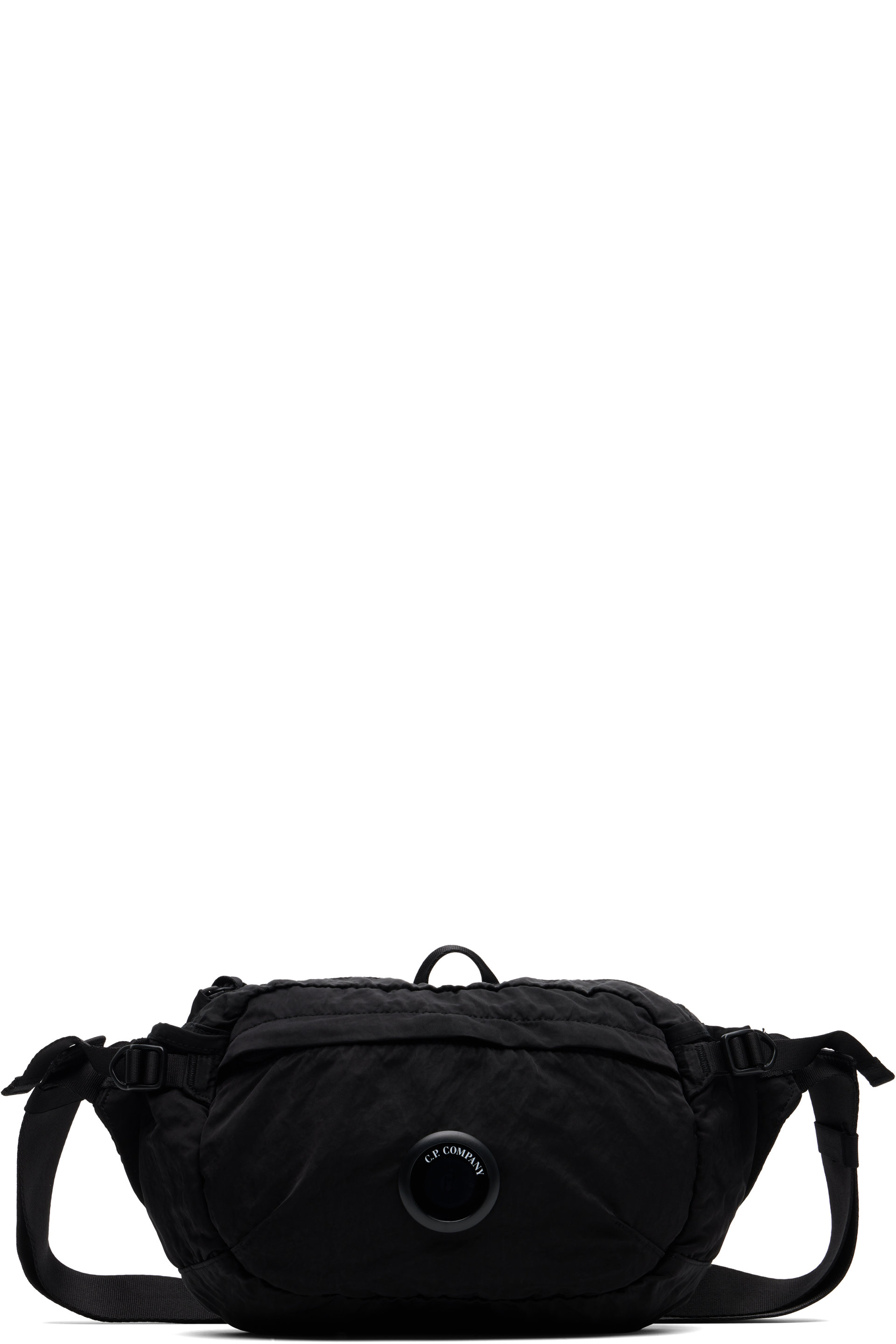 C.P. Company - Black Nylon B Lens Waist Bag