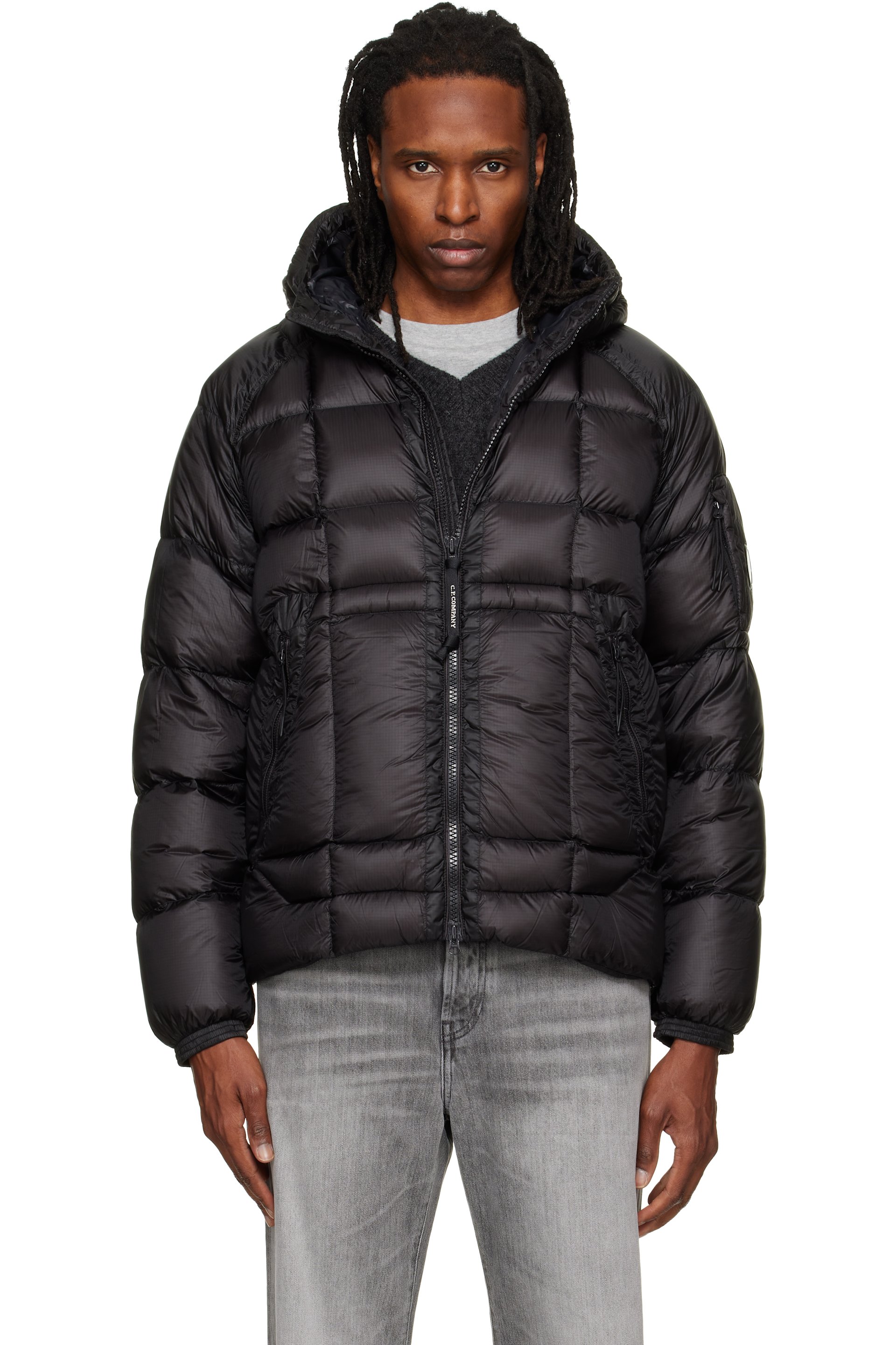 C.P. Company - Black D.D. Shell Down Jacket