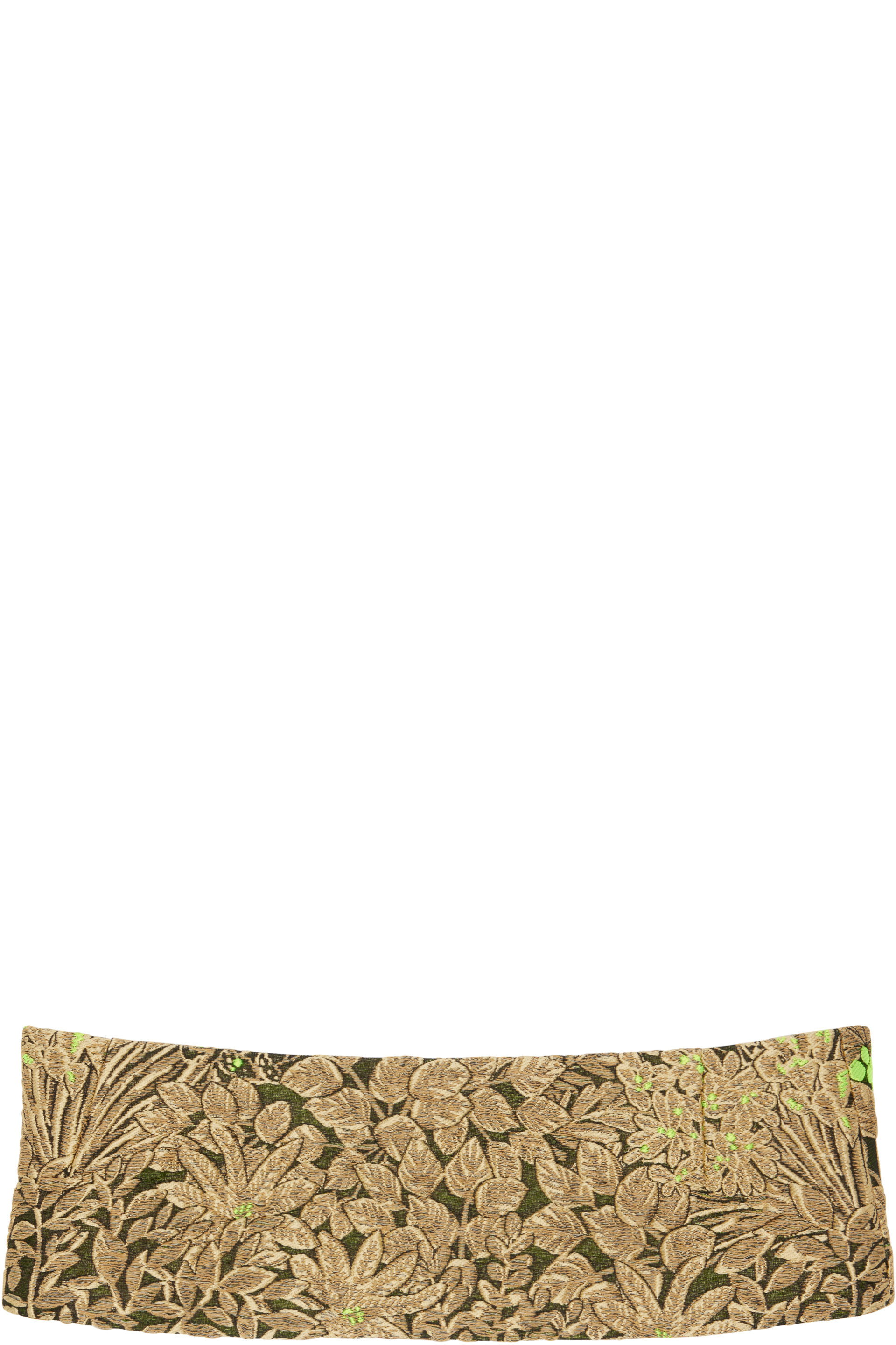 Dries Van Noten - Beige Jacquard Belt
