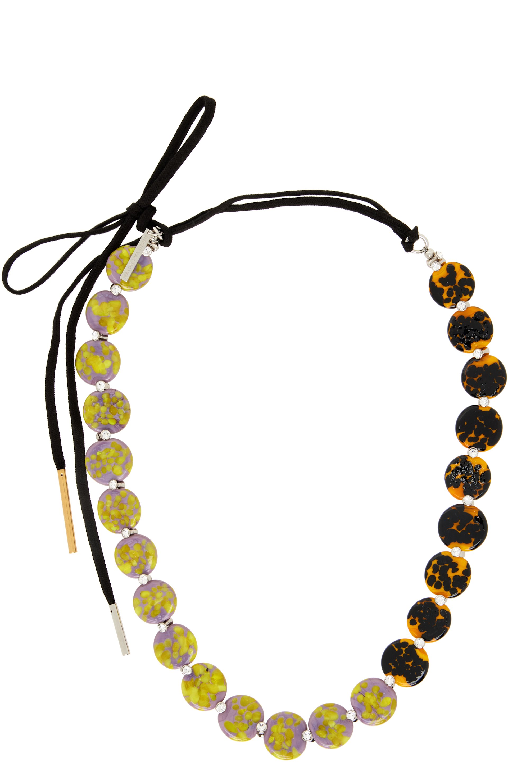 Dries Van Noten - Glass & Aluminum Necklace