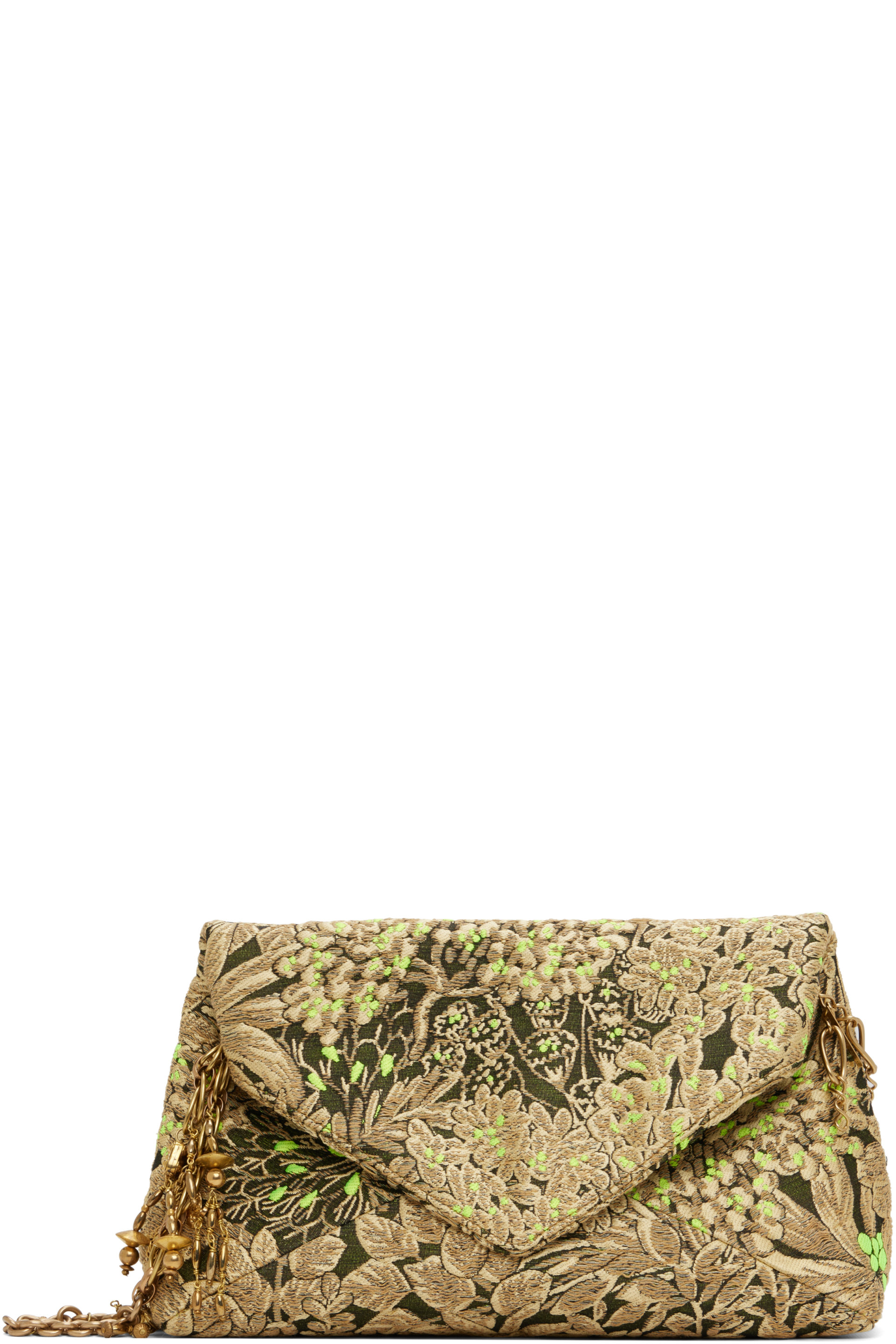 Dries Van Noten - Green Medium Envelope Bag