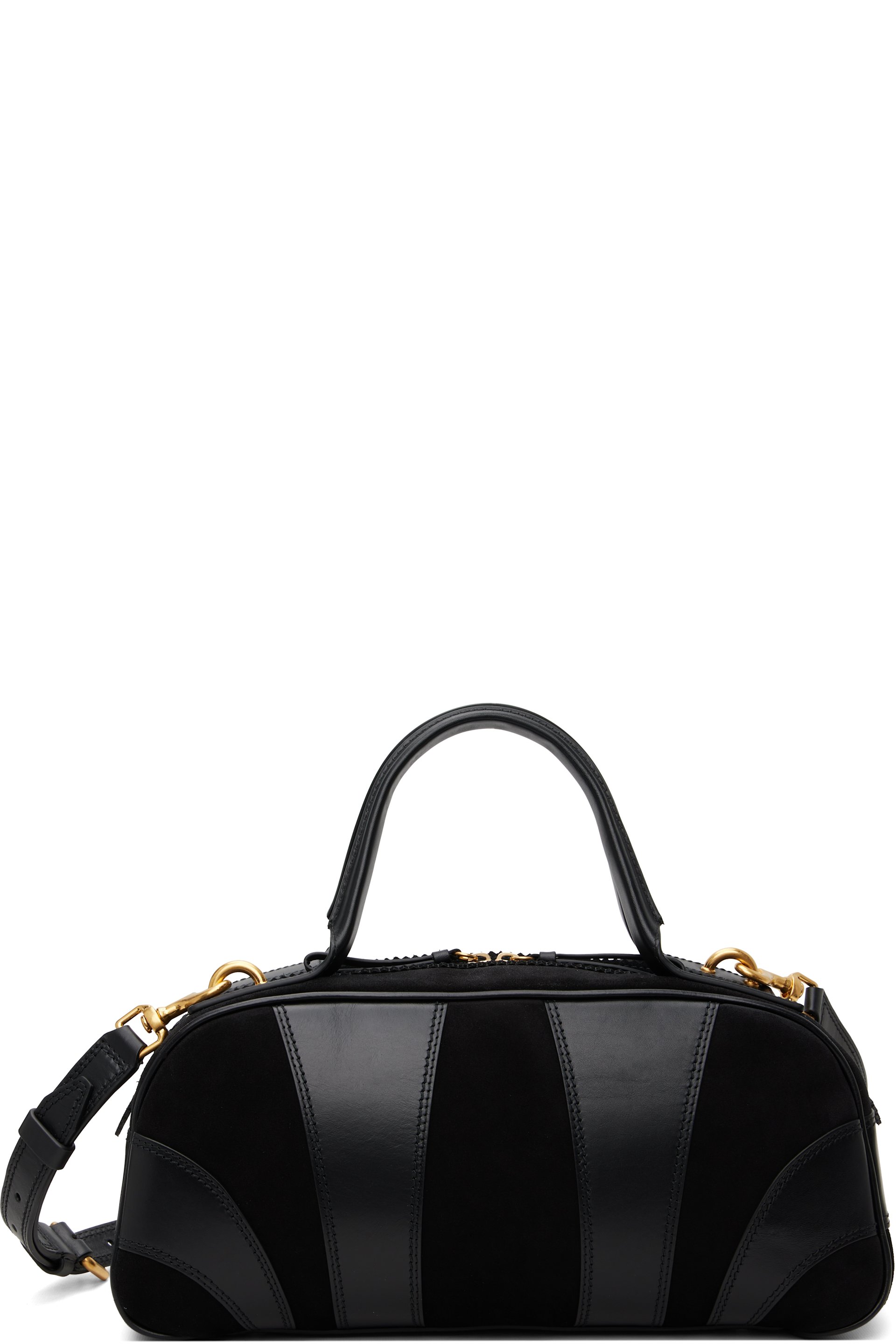 Dries Van Noten - Black East West Bowling Bag