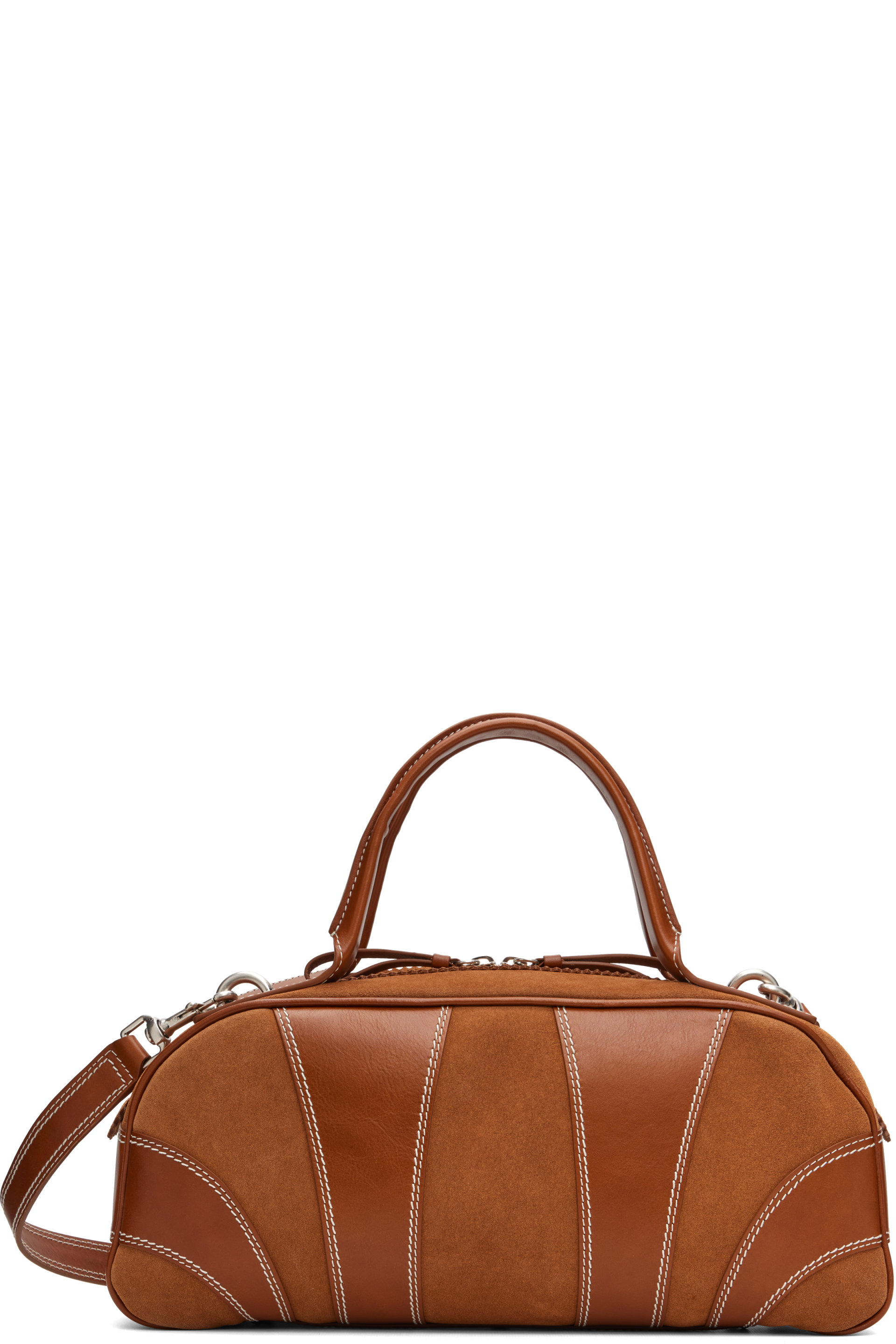 Dries Van Noten - Brown Medium East West Bowling Bag