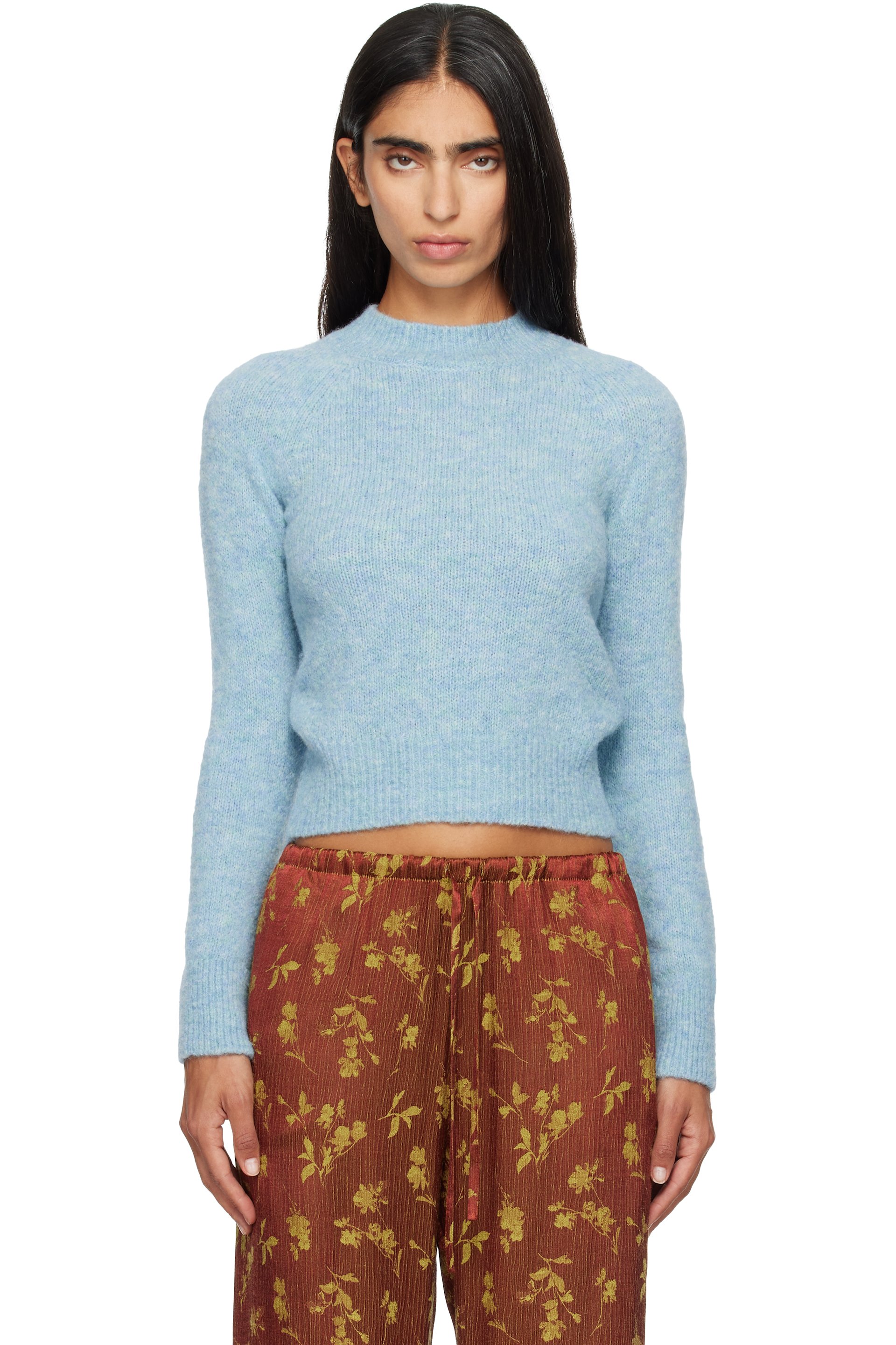 Dries Van Noten - 蓝色毛衣