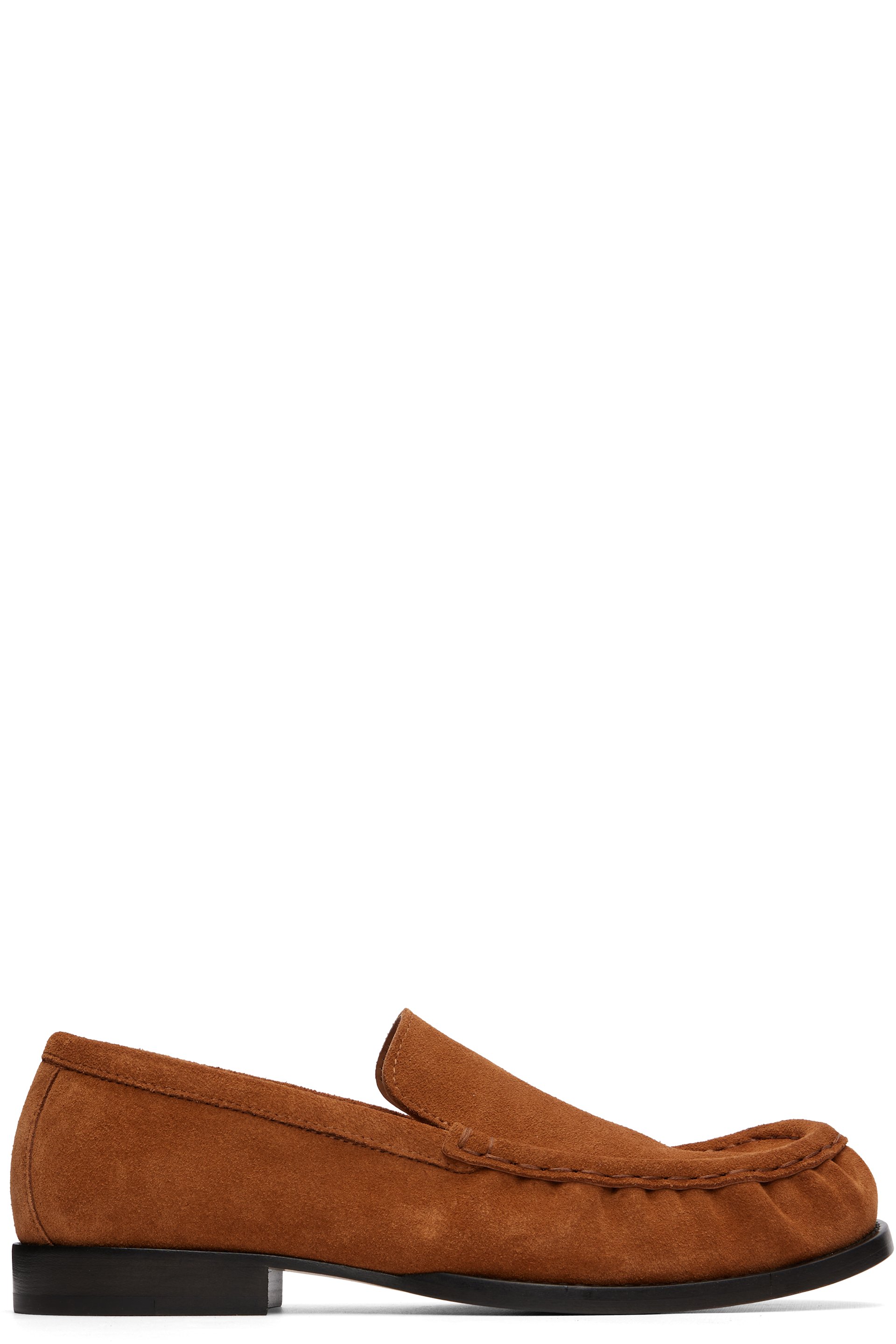 Dries Van Noten - Tan Full Reverse Suede Calf Leather Loafers