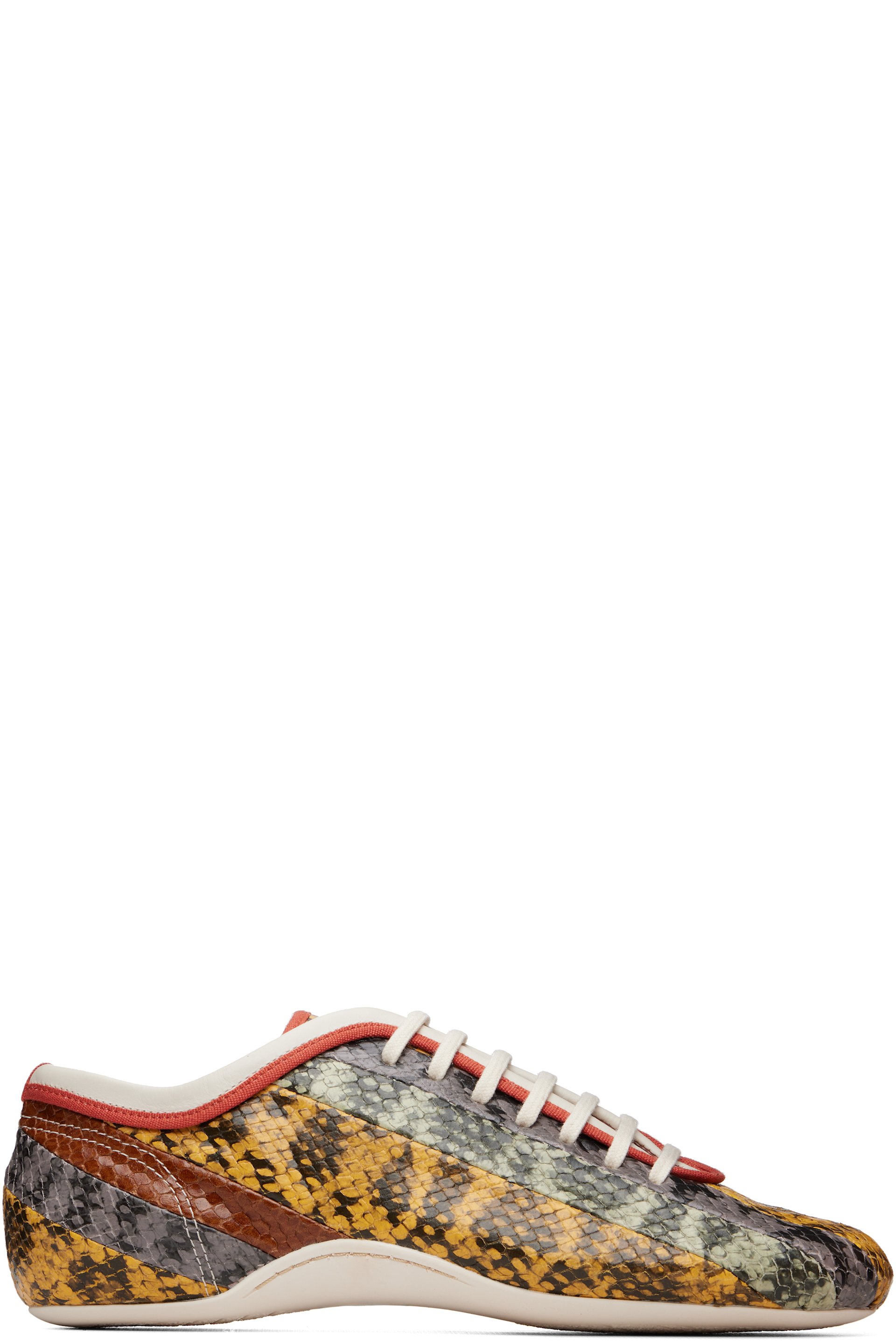 Dries Van Noten - Multicolor Leather Ballerina Sneakers