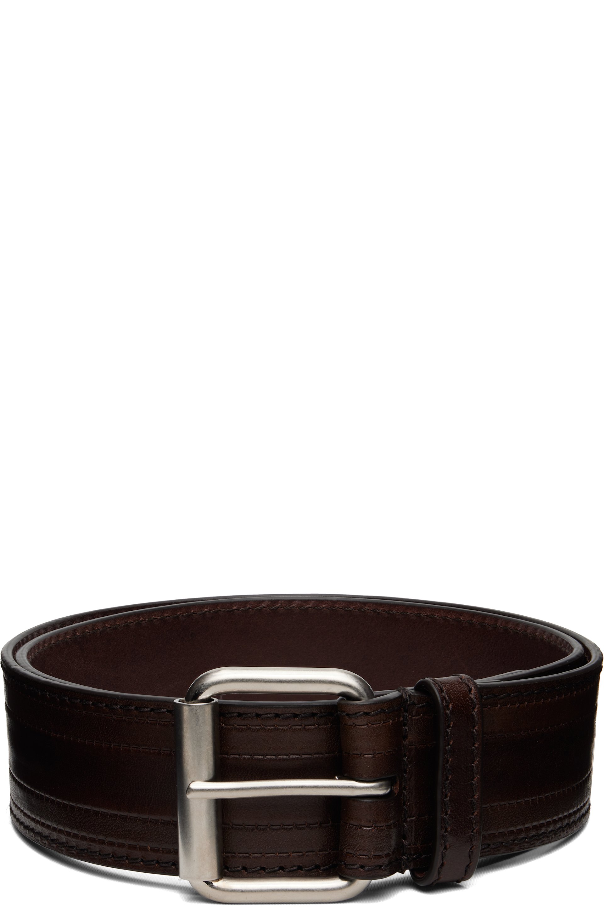 Dries Van Noten - Brown Calfskin Belt