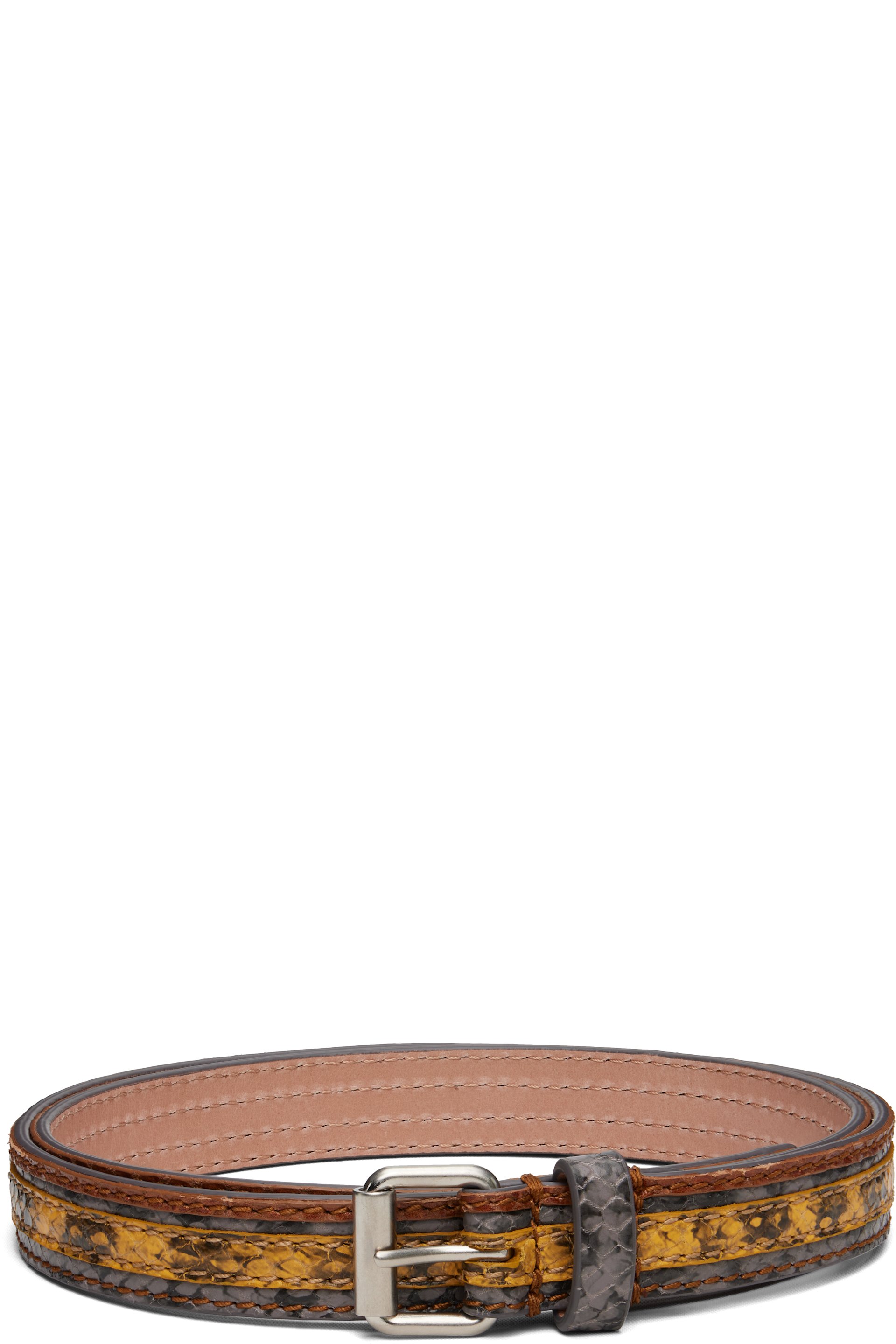 Dries Van Noten - Multicolor Striped Belt