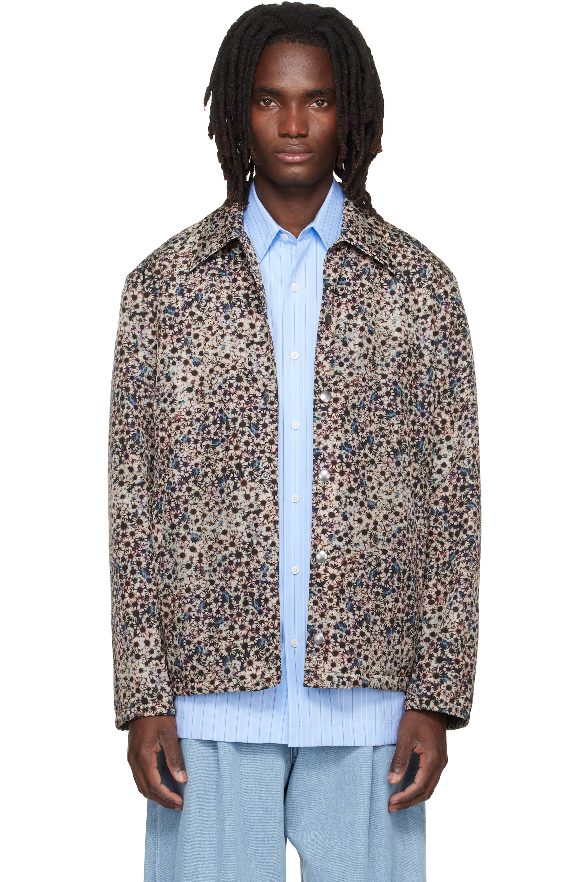 Dries Van Noten - 多色 Floral 夹克