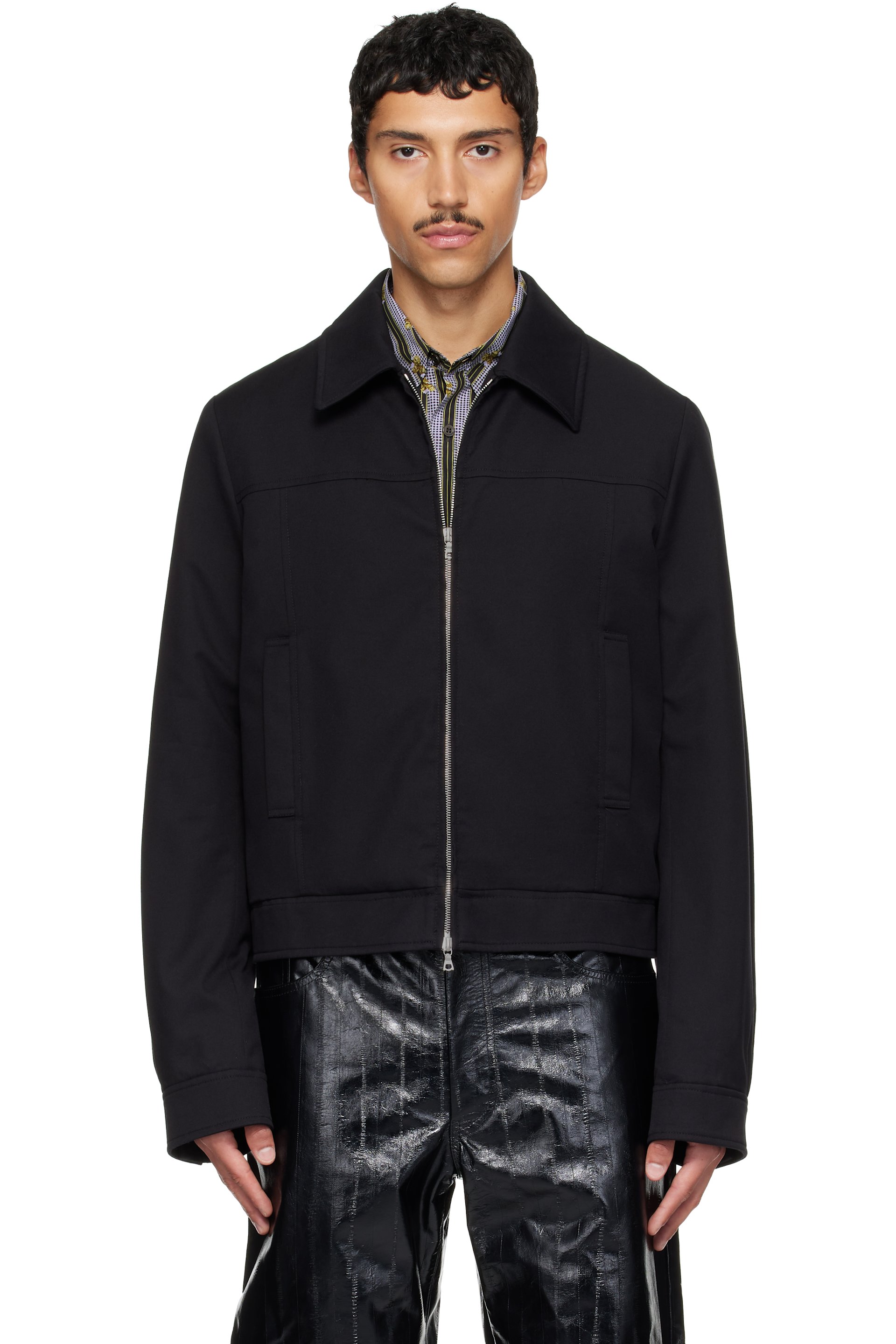 Dries Van Noten - Black Wool Jacket