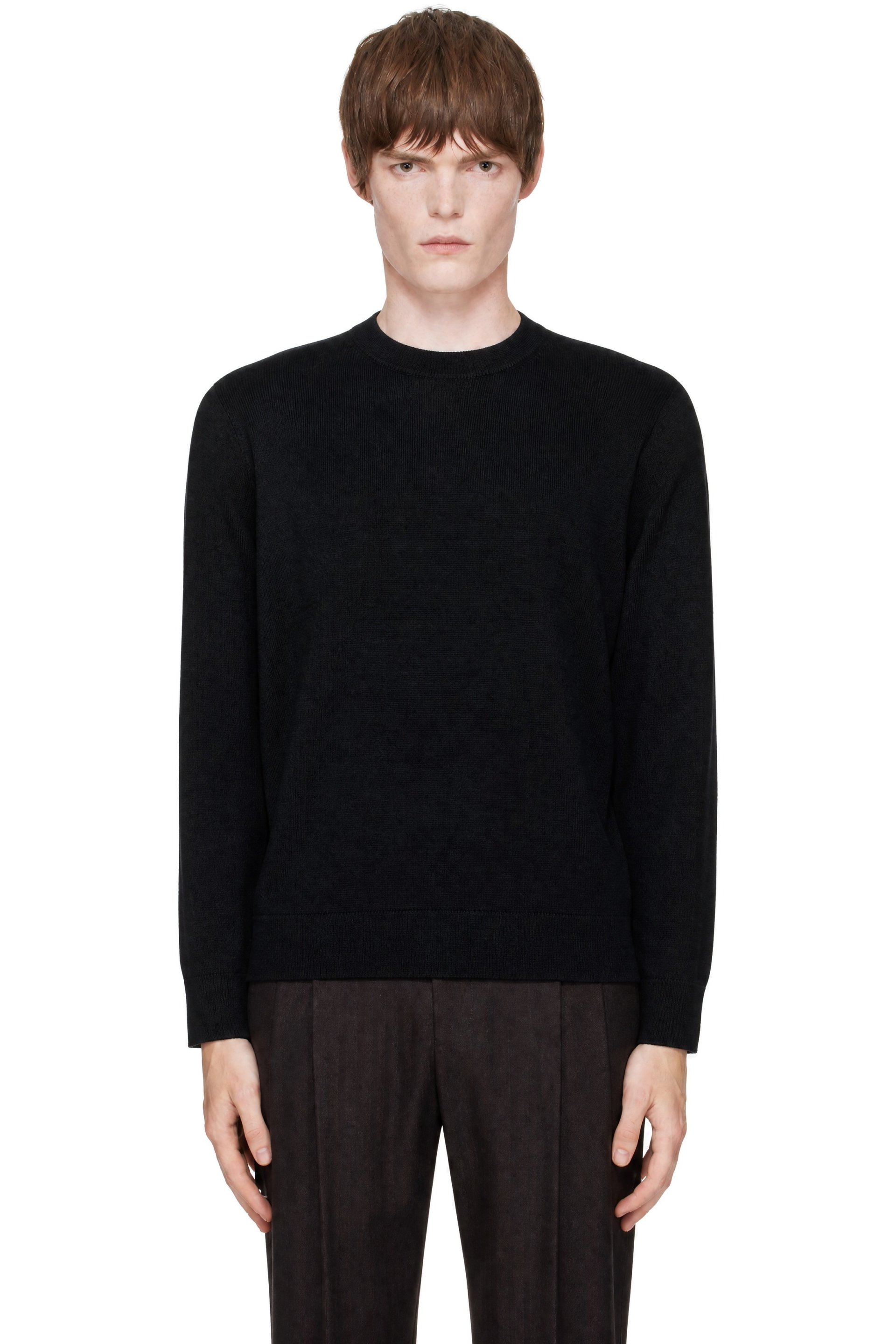 Dries Van Noten - Black Wool Sweater