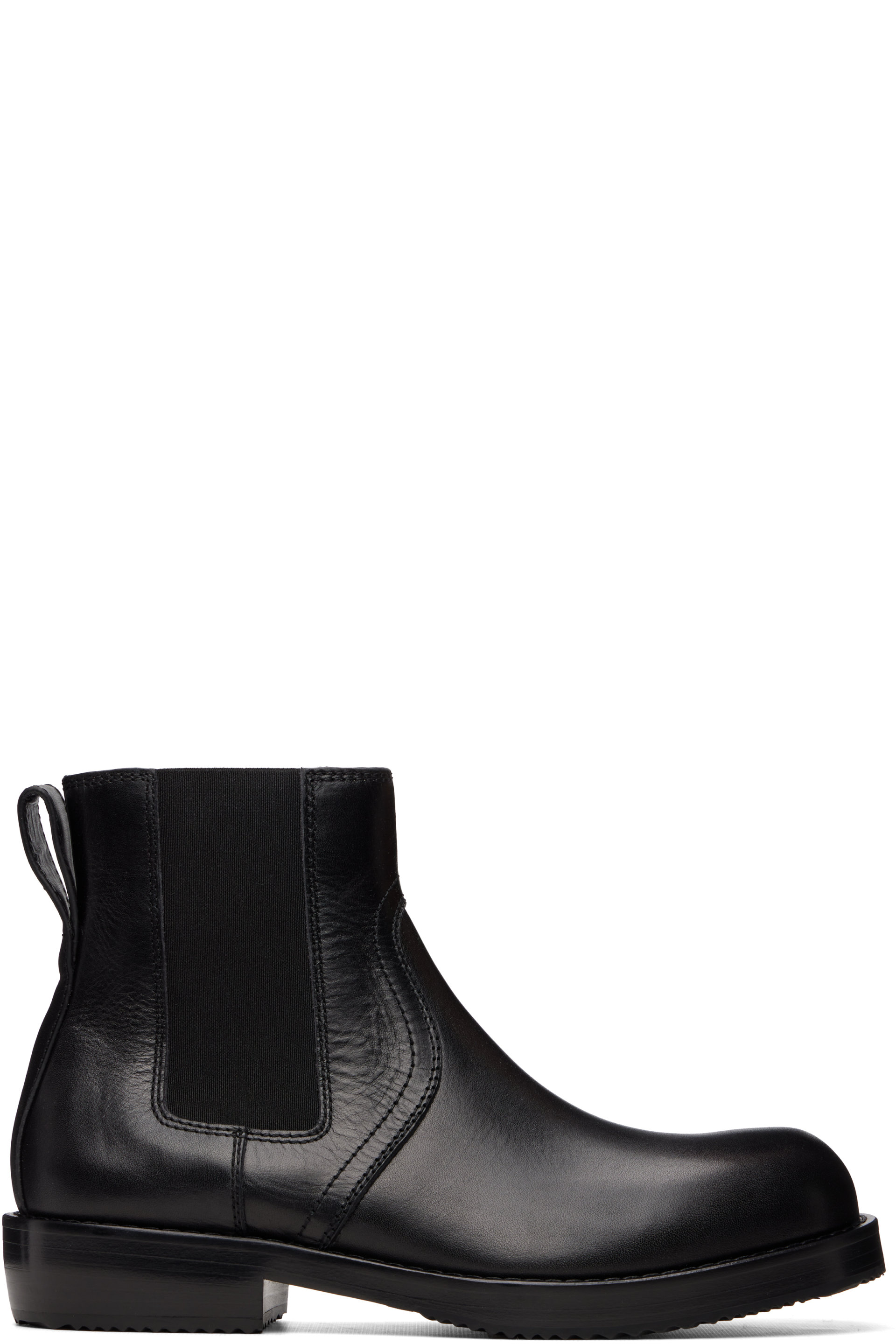 Dries Van Noten - Black Buffed Leather Chelsea Boots