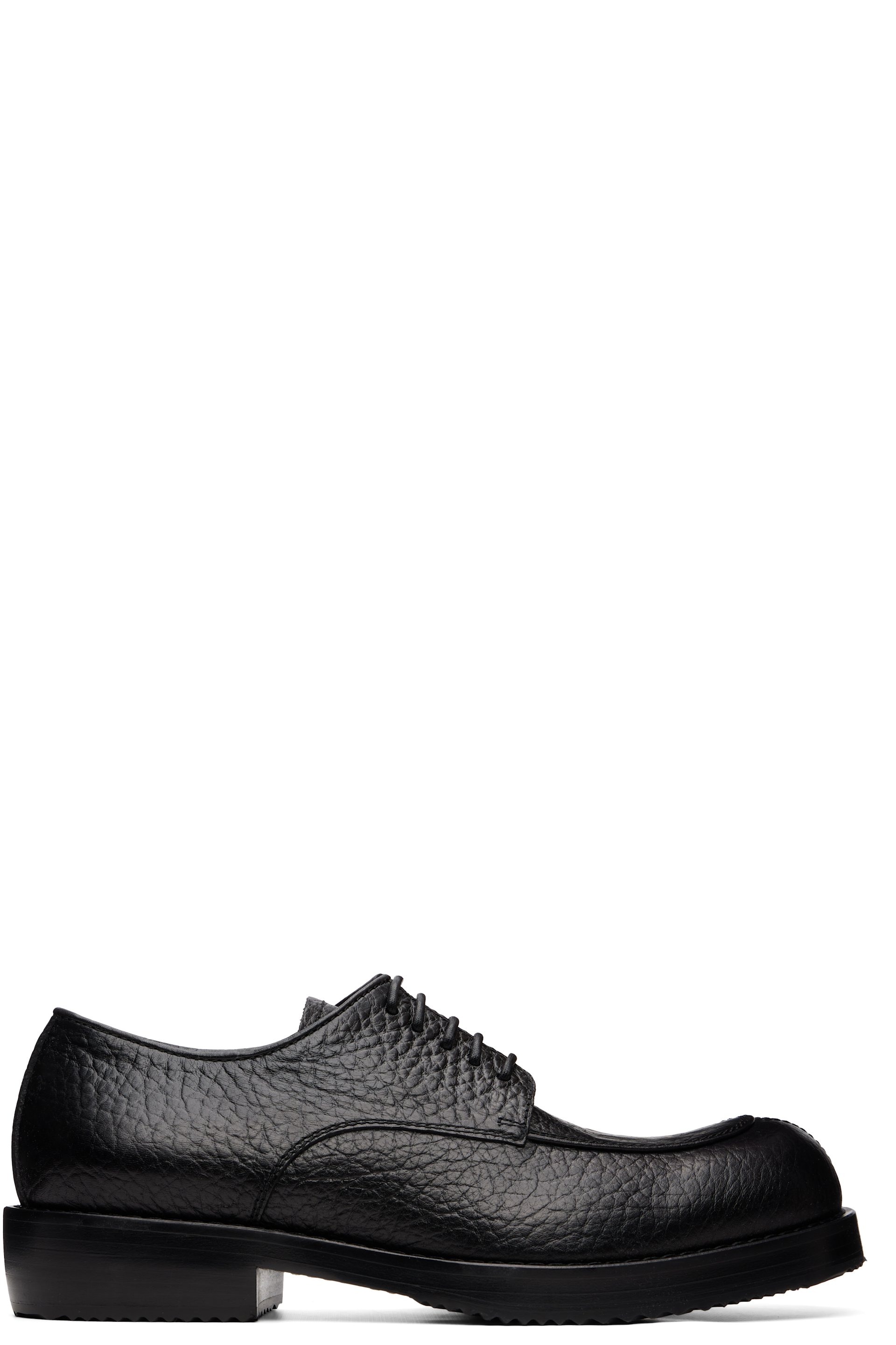 Dries Van Noten - Black Leather Derbys