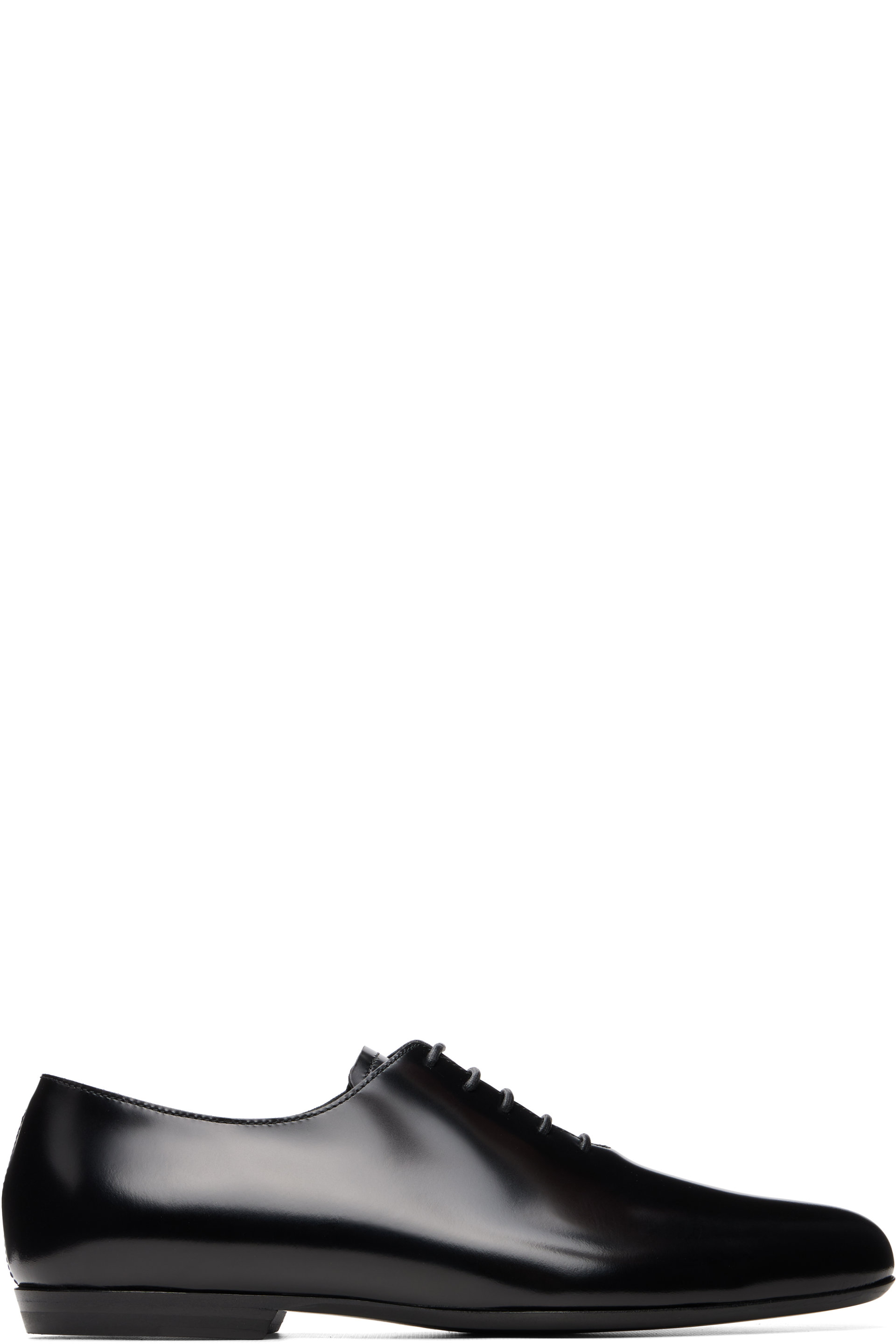 Dries Van Noten - Black Leather Oxfords