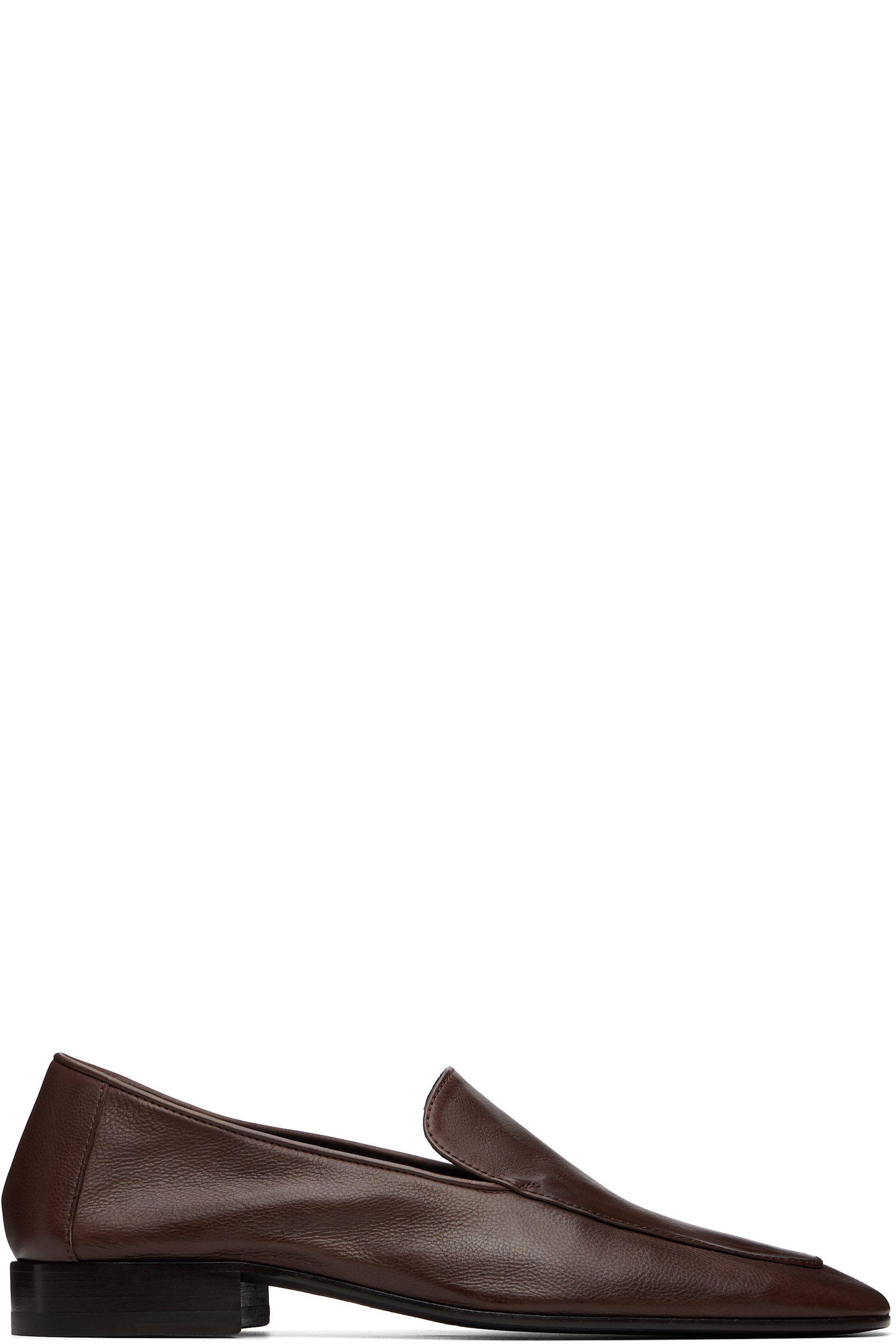 Dries Van Noten - Brown Leather Loafers