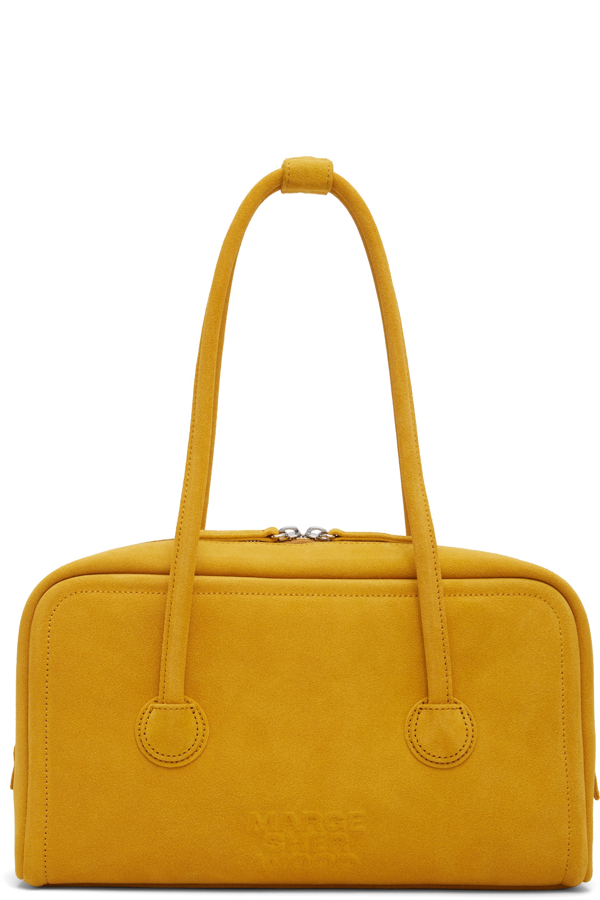 MARGESHERWOOD - Yellow Soft Boston Small Bag