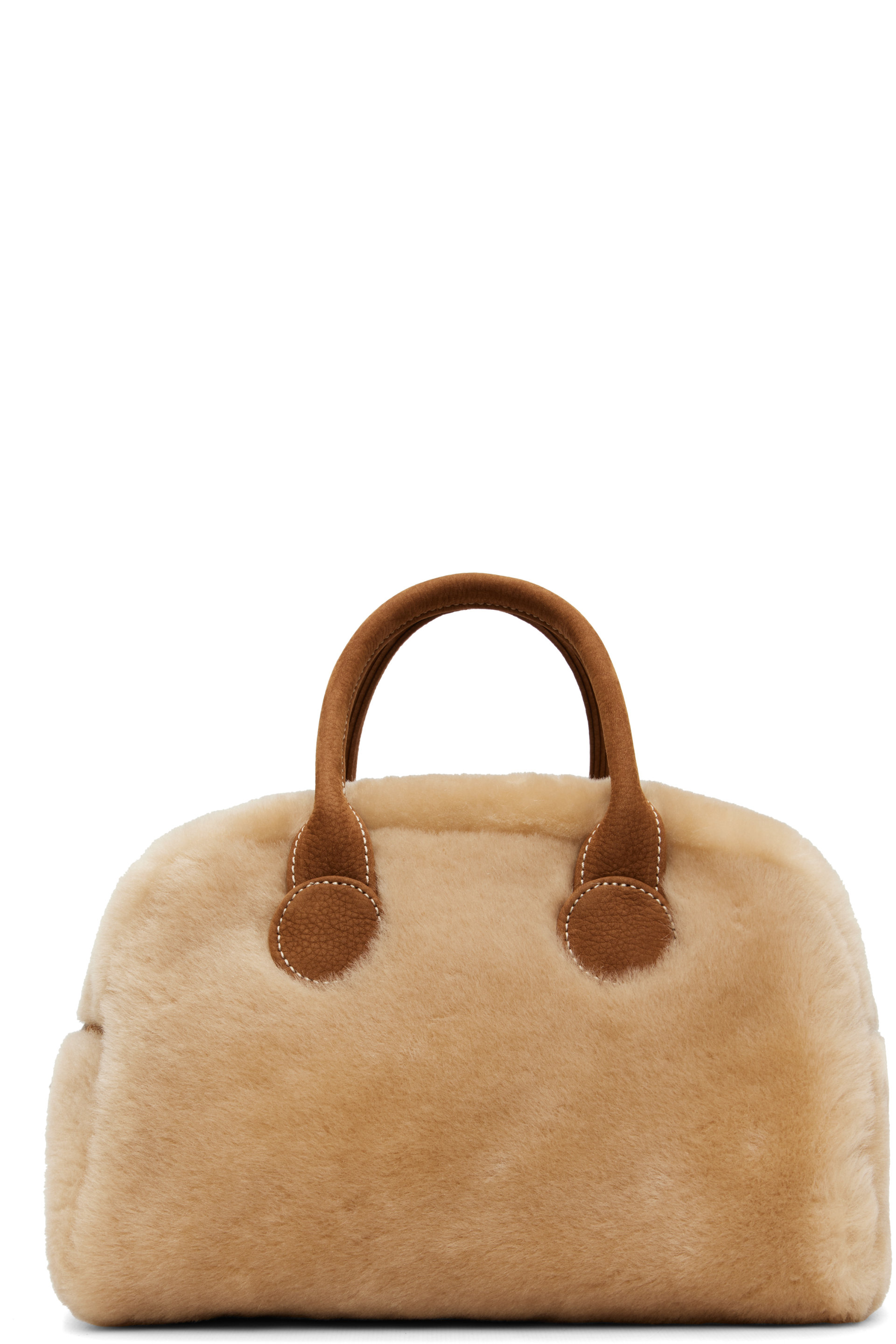 MARGESHERWOOD - Beige Soft Bowling Bag