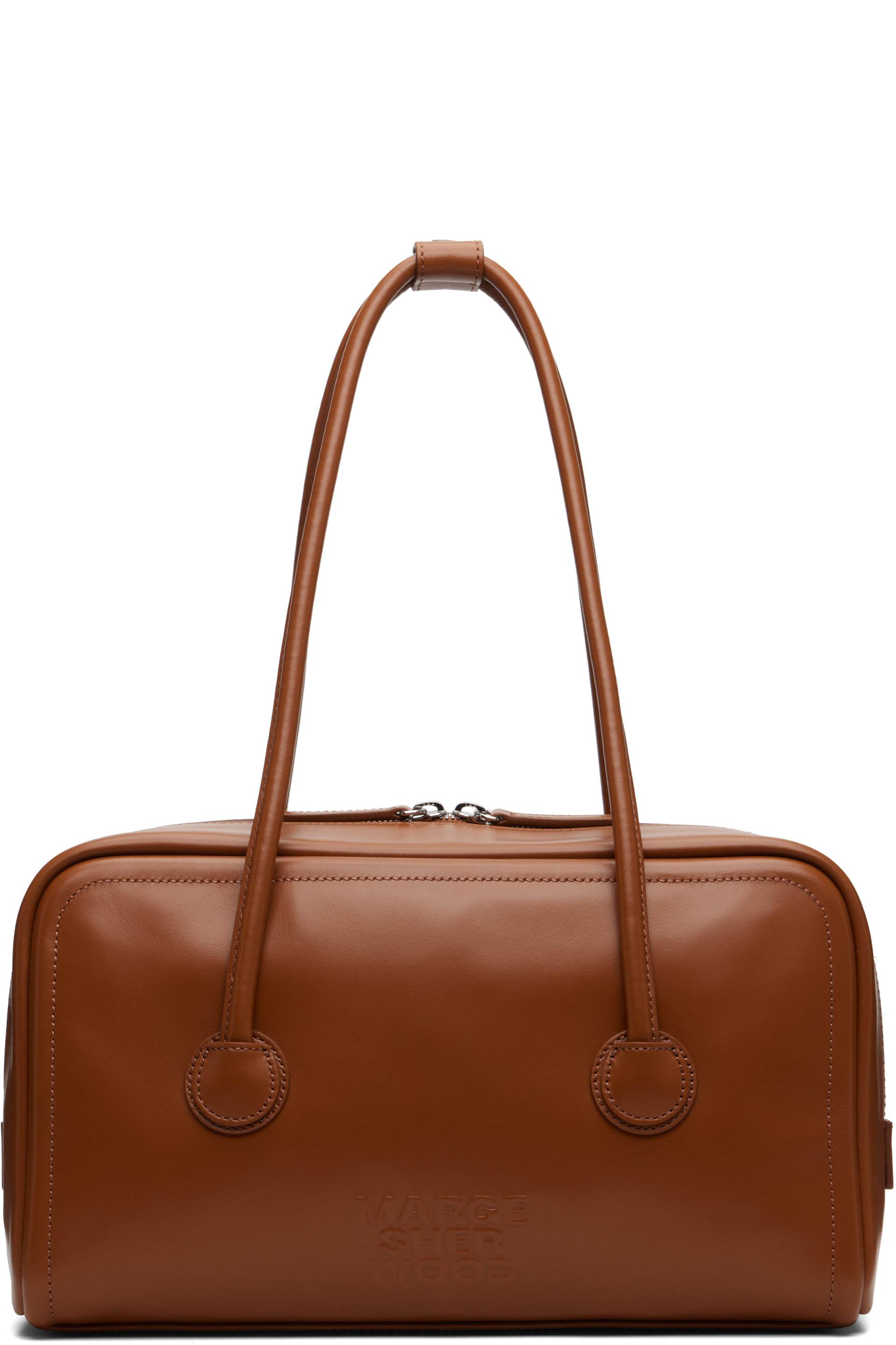 MARGESHERWOOD - Brown Soft Boston Small Bag