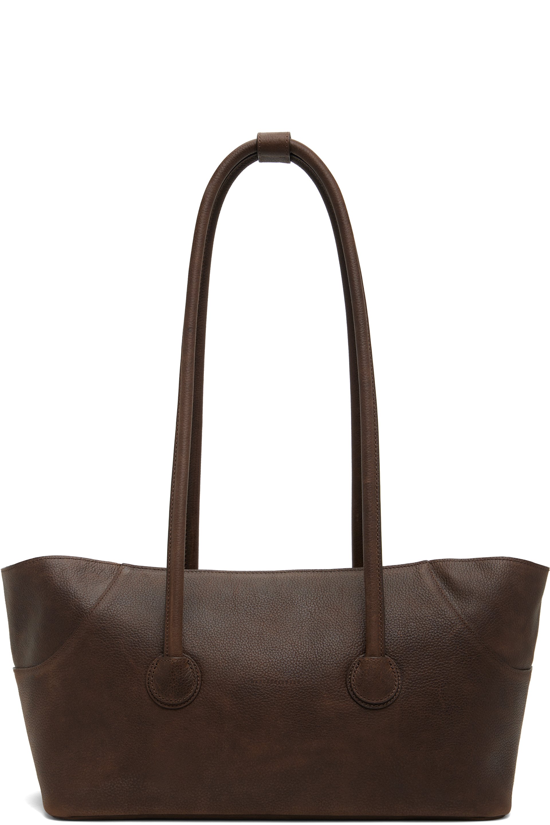 MARGESHERWOOD - Brown Boat Shopper Tote