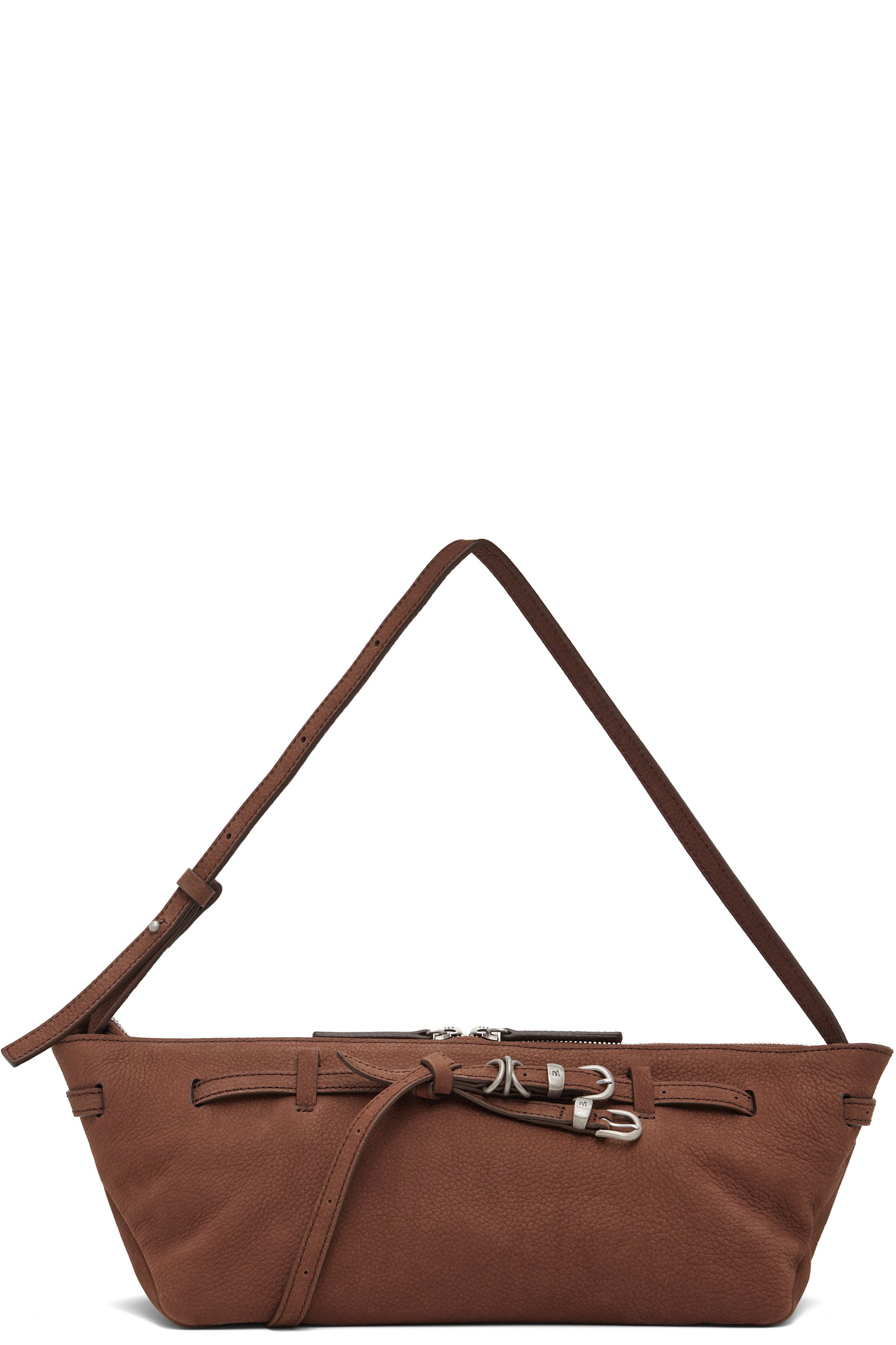 MARGESHERWOOD - Brown Leather 'Grandma' Used Sling Bag
