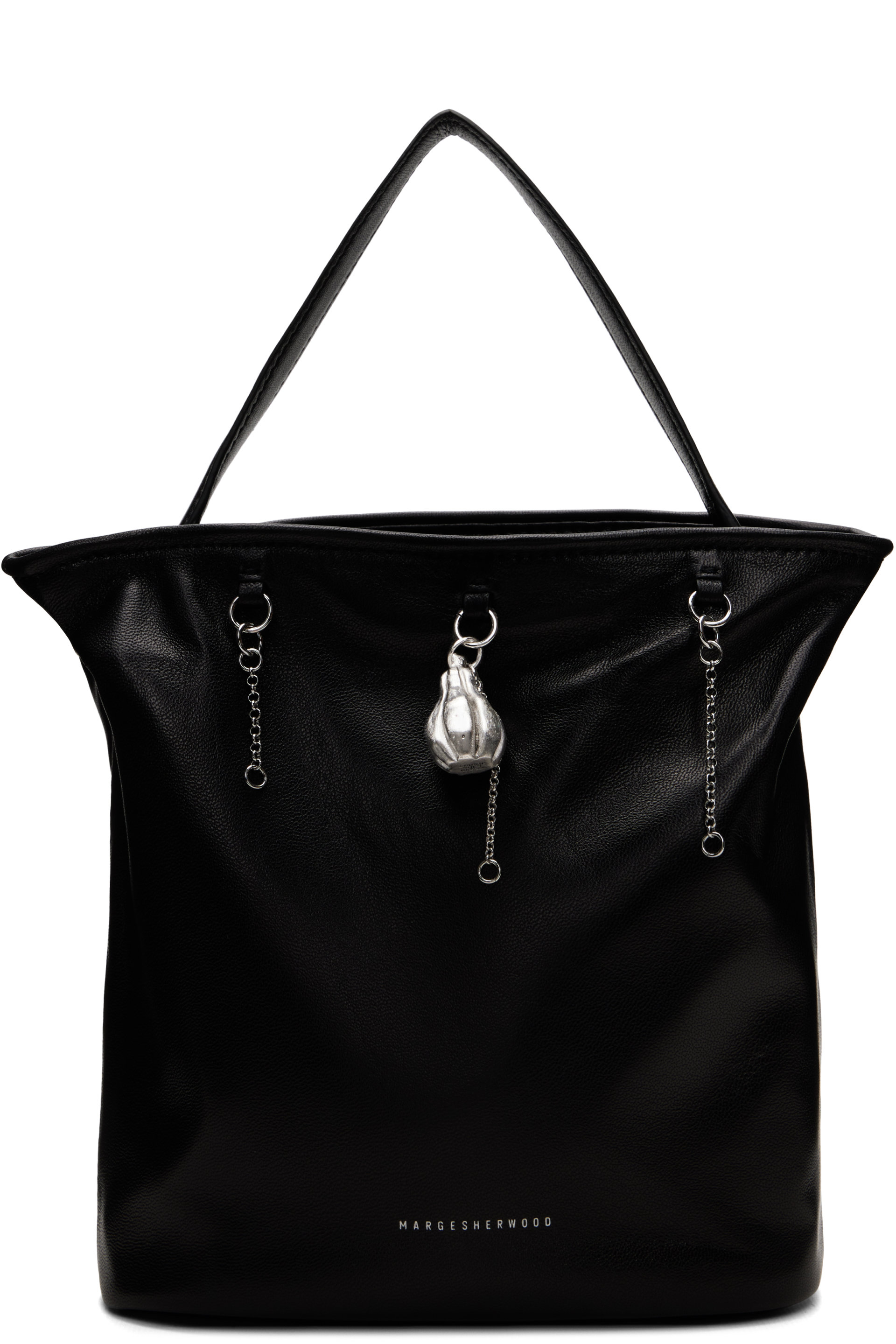 MARGESHERWOOD - Black Wired Bucket Bag