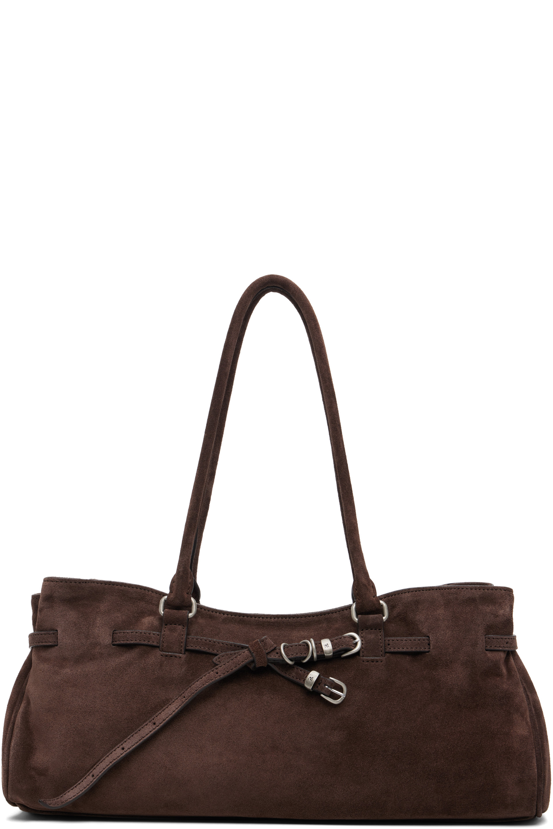 MARGESHERWOOD - Brown Soft Grandma Shoulder Bag