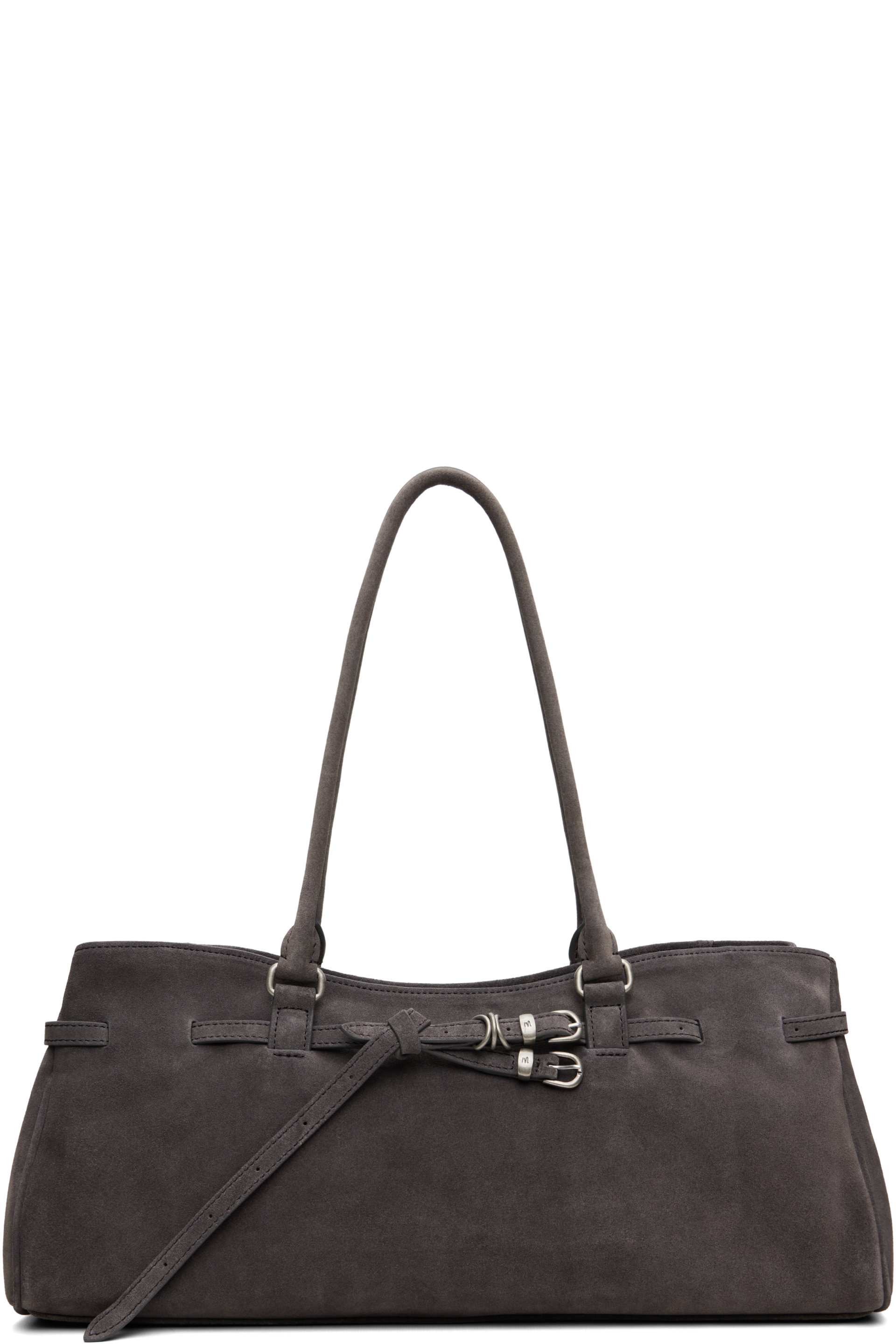 MARGESHERWOOD - Gray Soft 'Grandma' Shoulder Bag