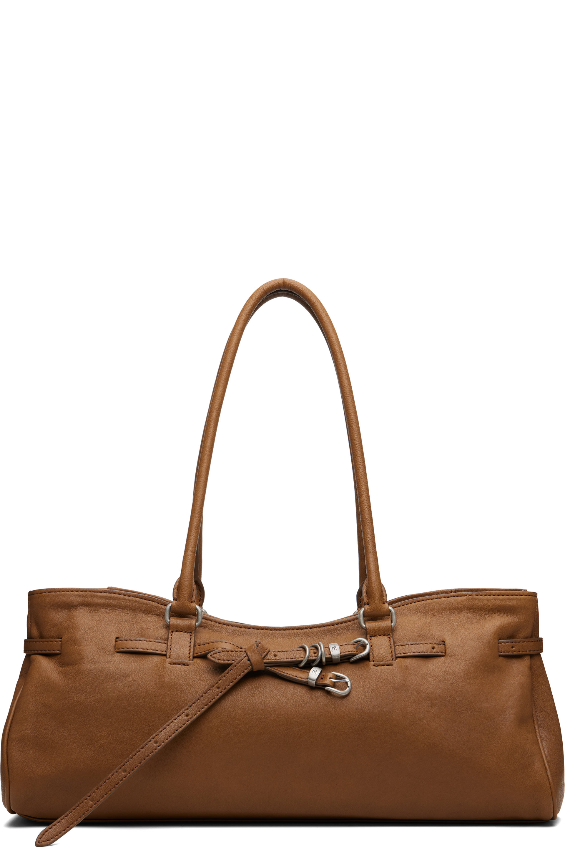 MARGESHERWOOD - Tan Soft Grandma Shoulder Bag