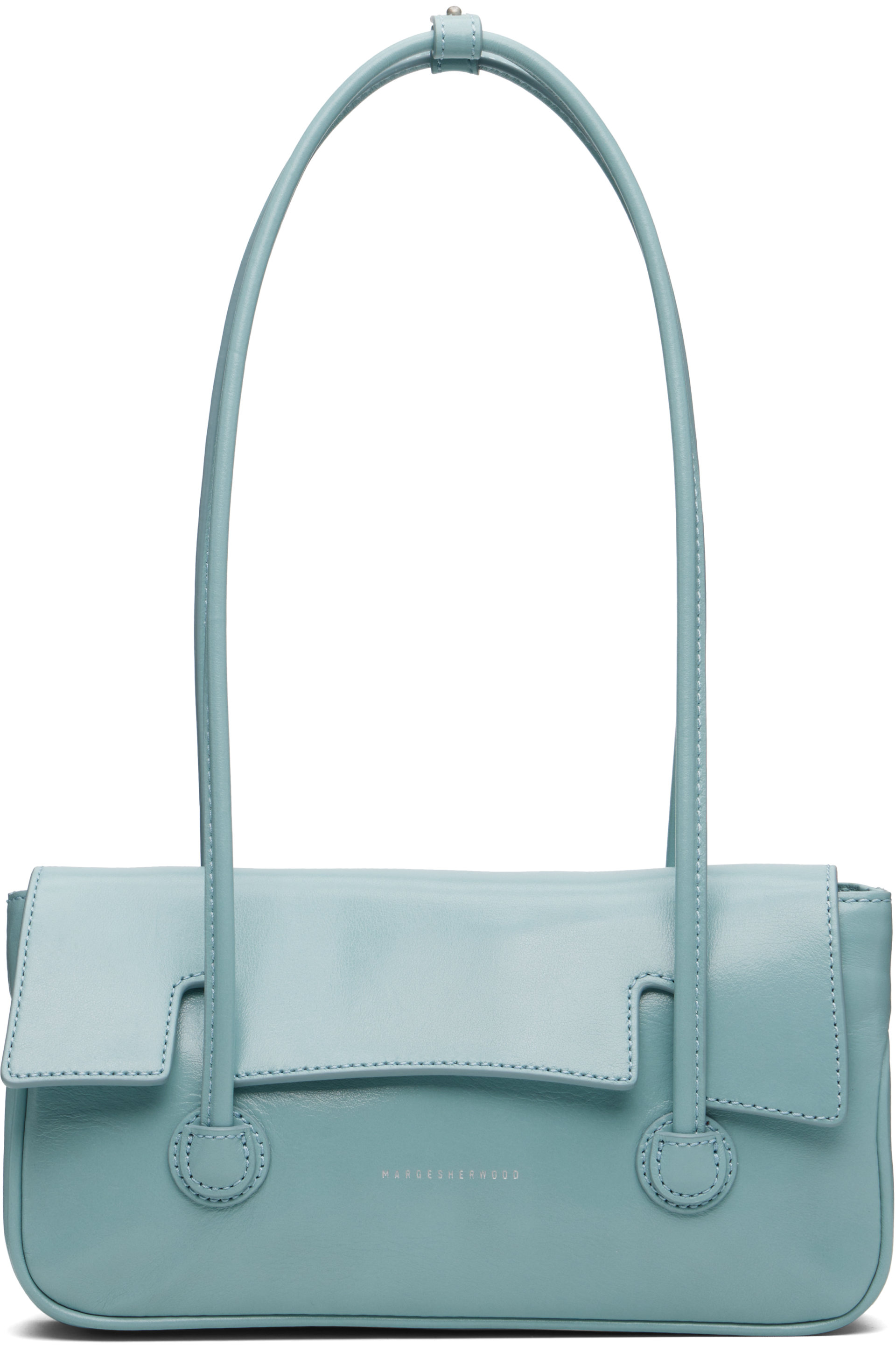 MARGESHERWOOD - Blue Flap Small Bag