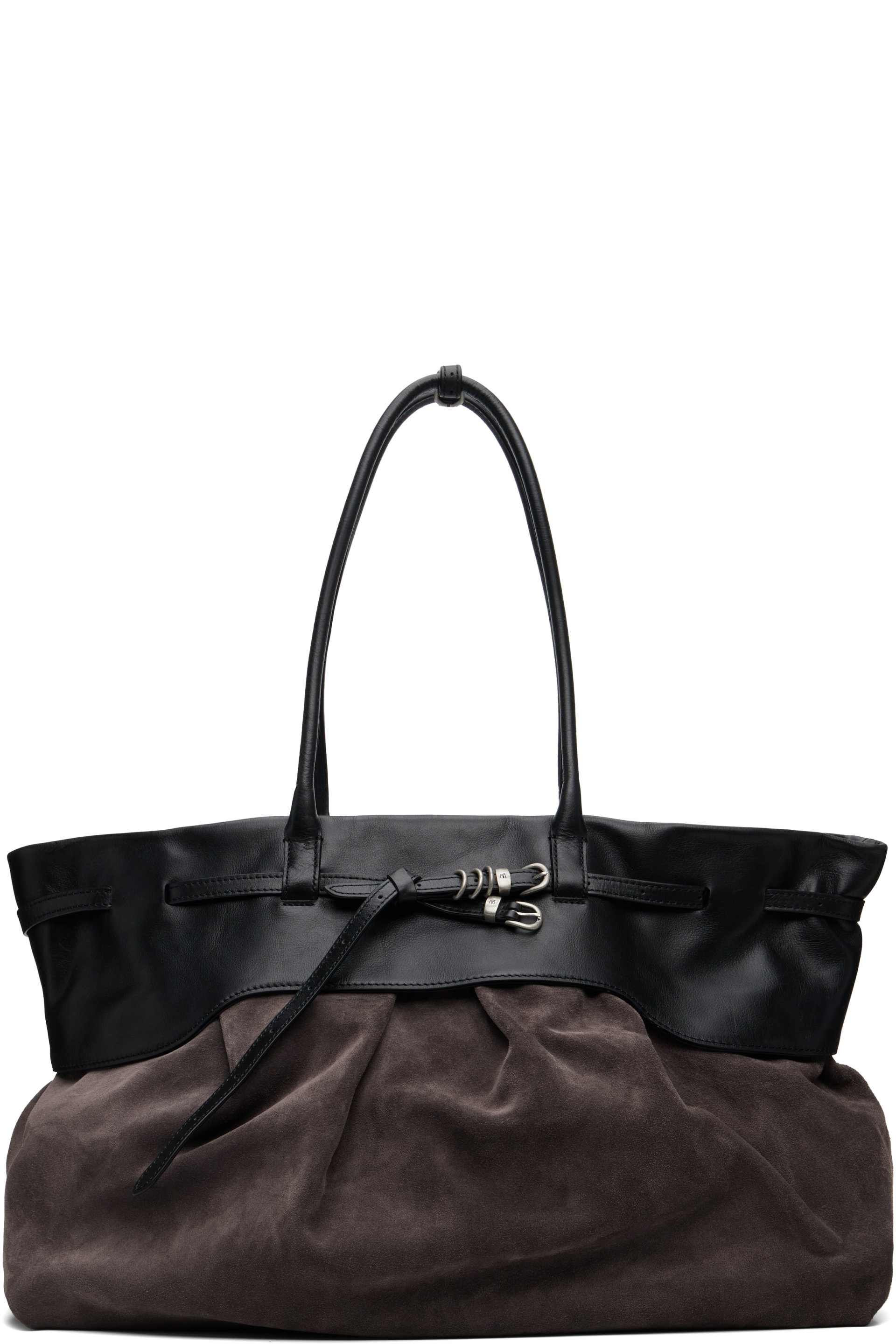 MARGESHERWOOD - Gray Soft Grandma Layered Tote