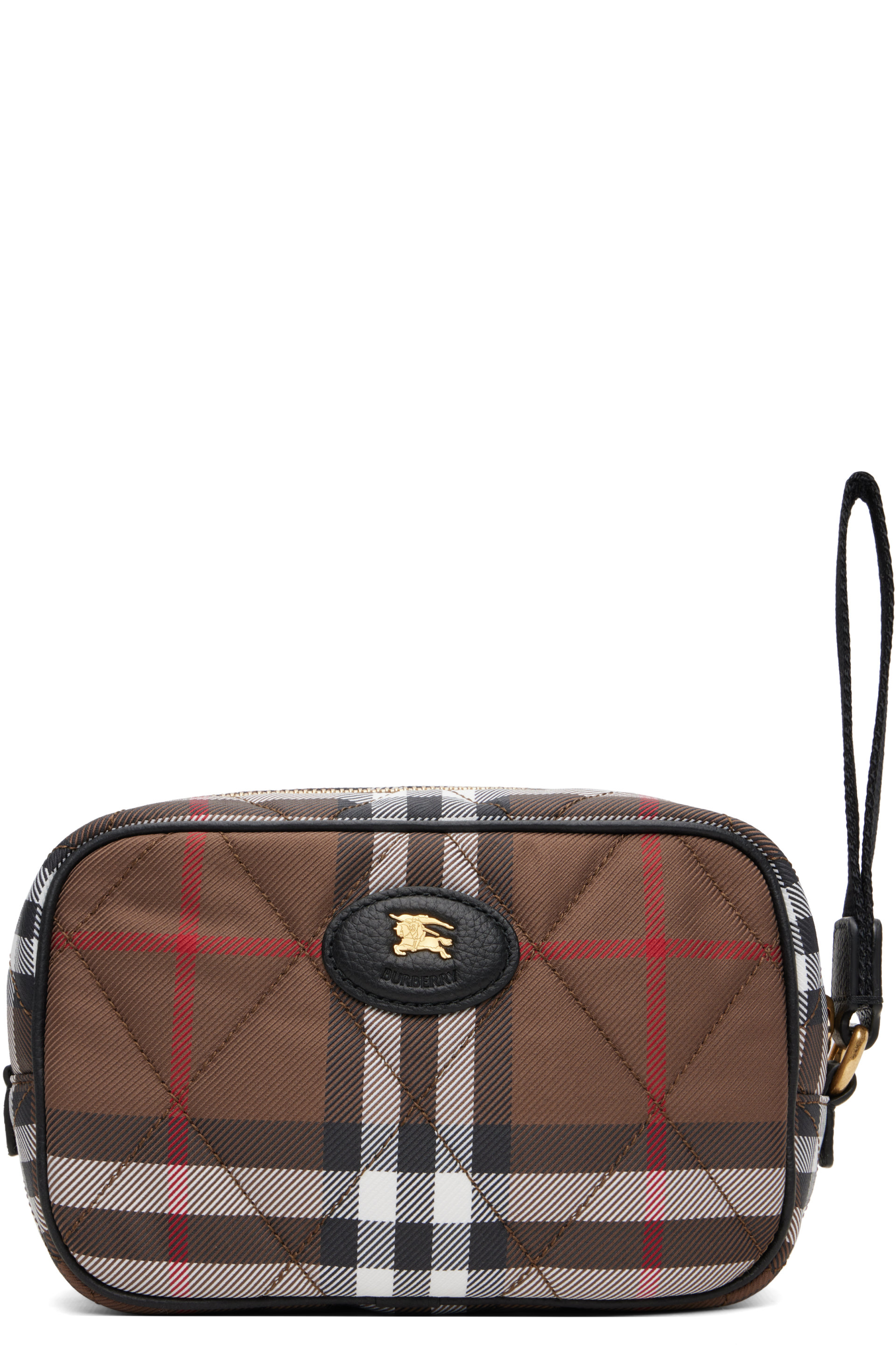 Burberry - Brown Horseshoe Pouch