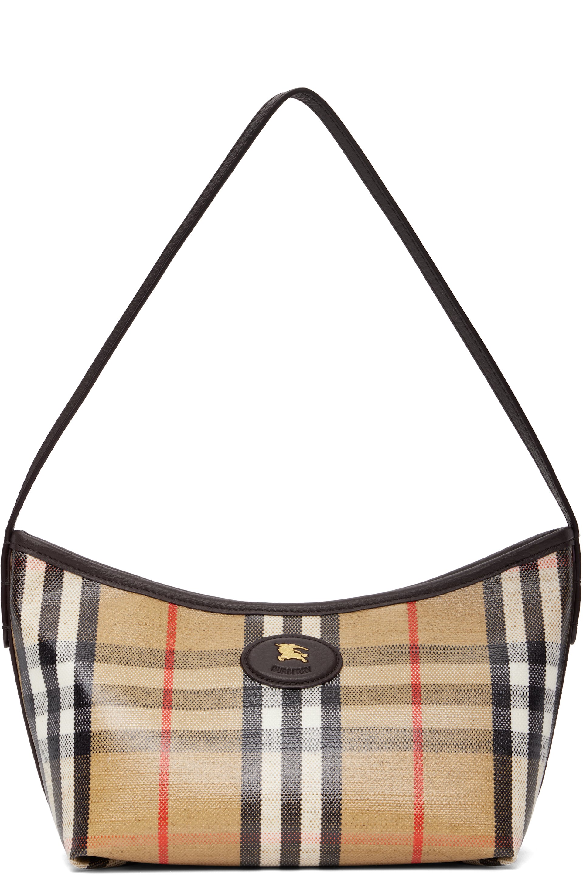 Burberry - Beige Mini Highlands Shoulder Bag​