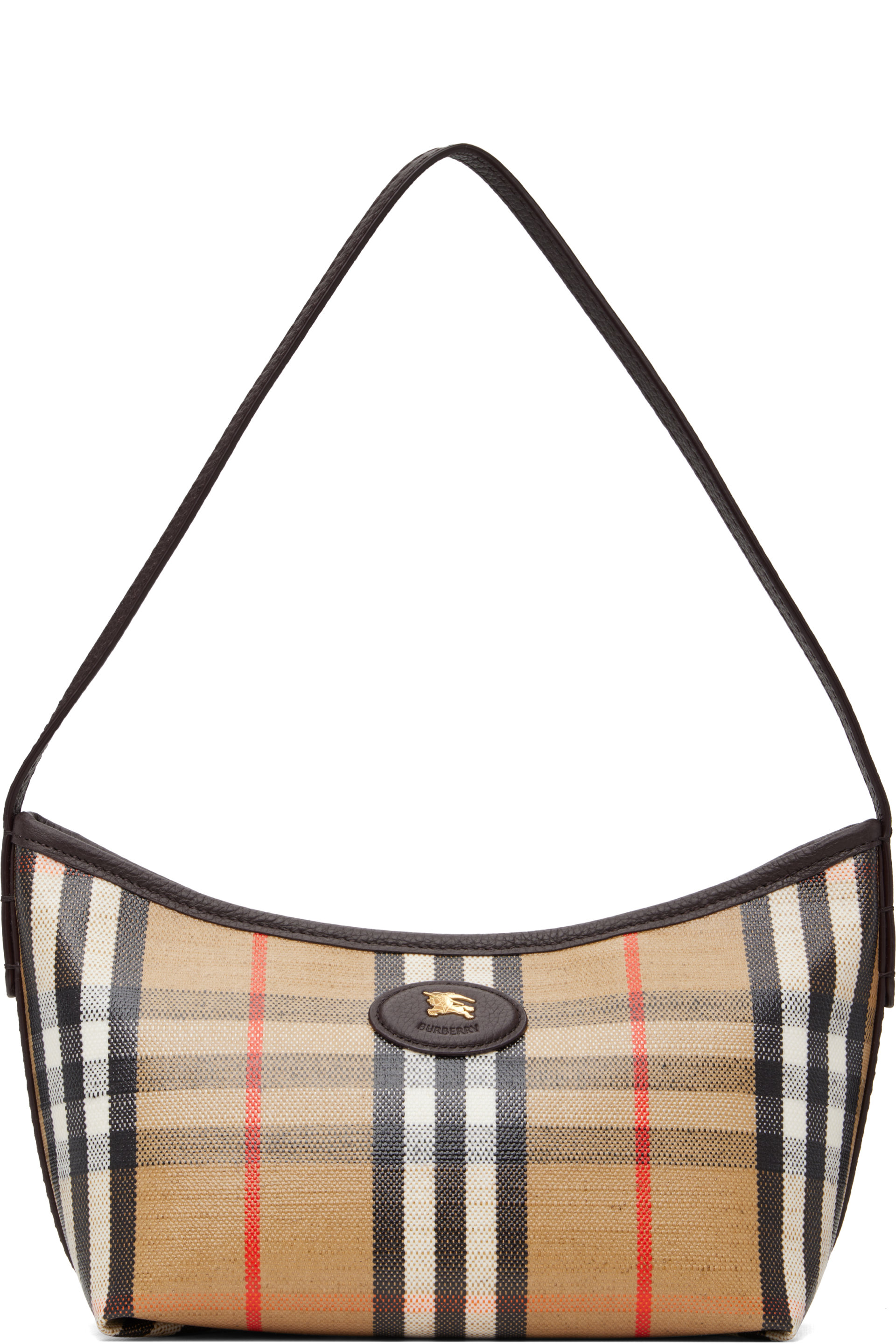 Burberry - Beige Mini Highlands Shoulder Bag​