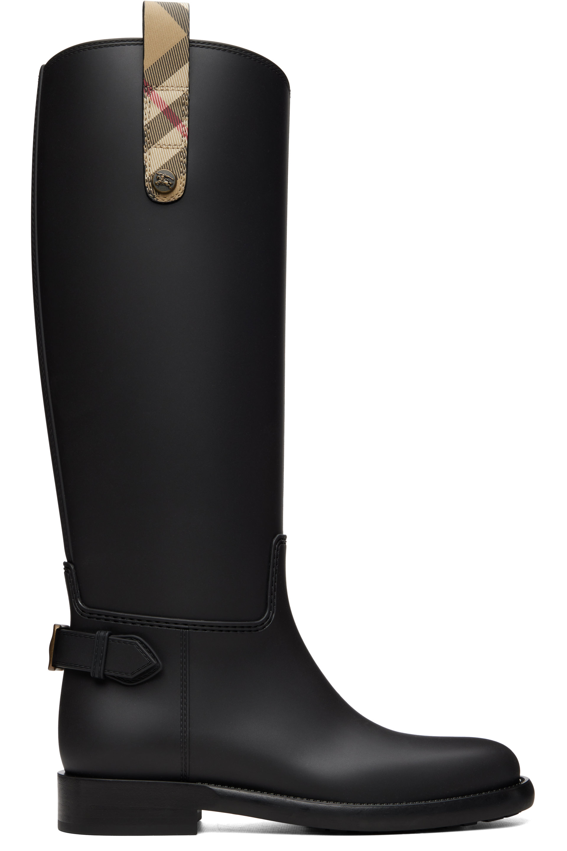 Burberry - Bottes Cavalier noires