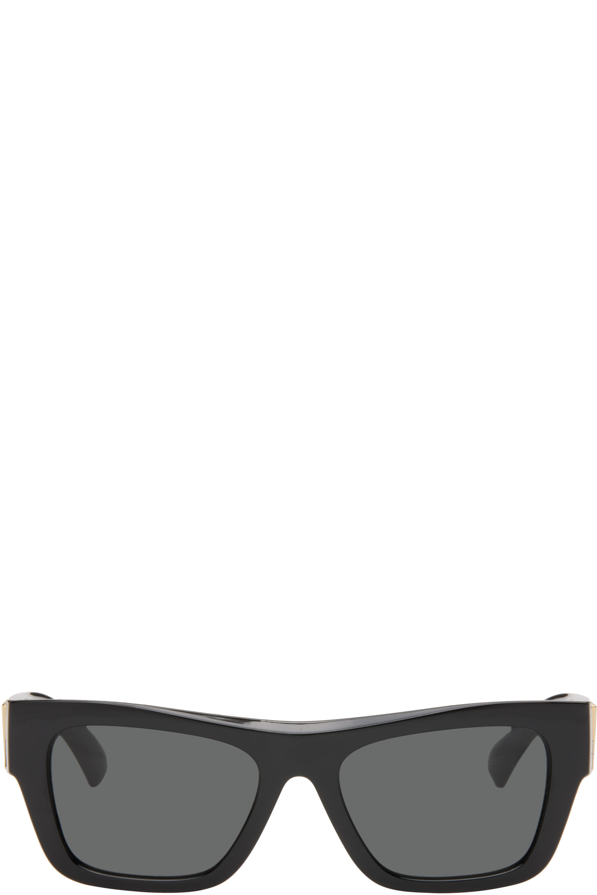 Burberry - Black Heritage Square Sunglasses